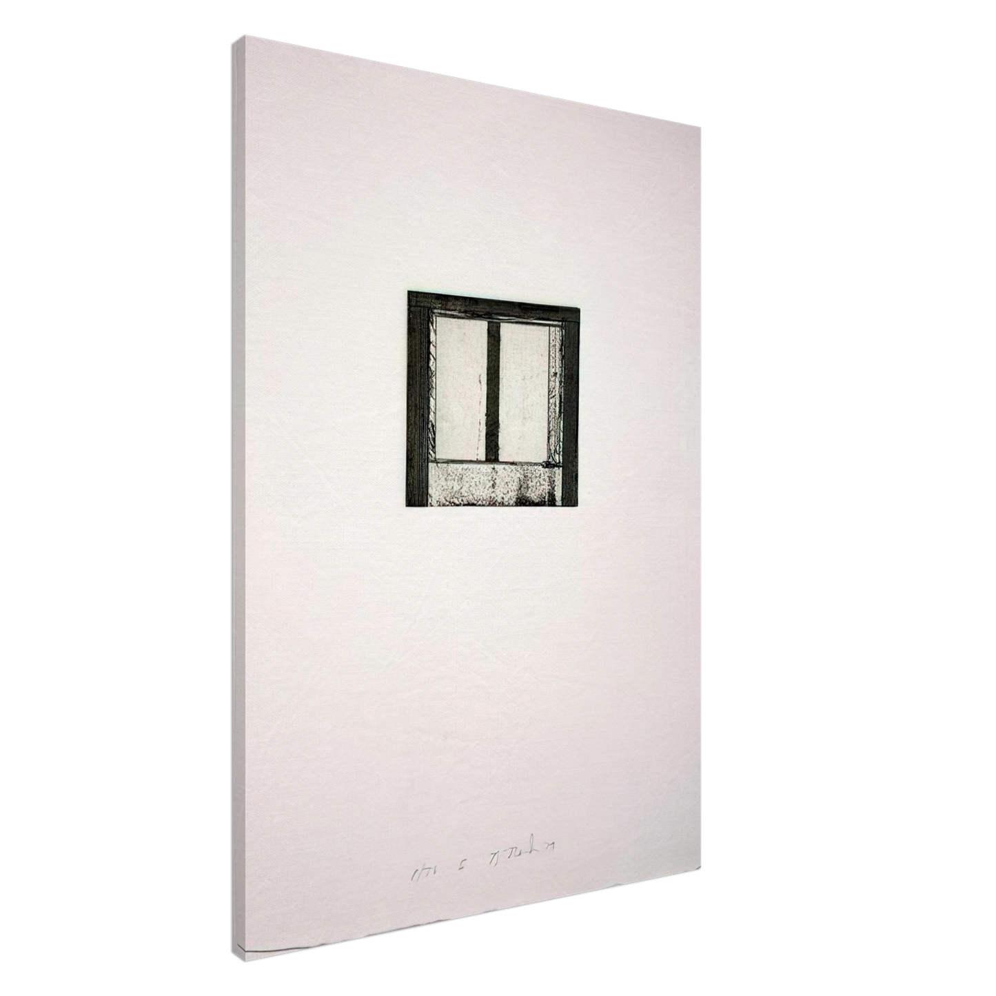 Brice Marden - Focus II - 1980 Canvas - 20x30 cm / 8x12 inches-canvas