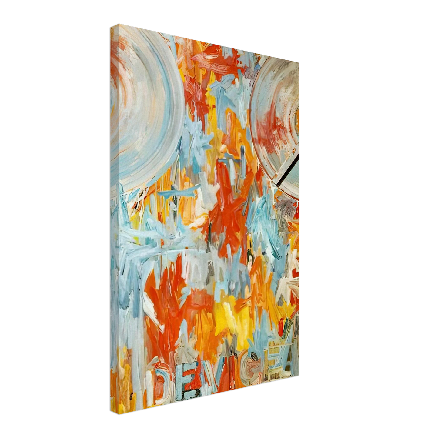 Jasper Johns - DEVICE Canvas - 40x60 cm / 16x24 inches-canvas