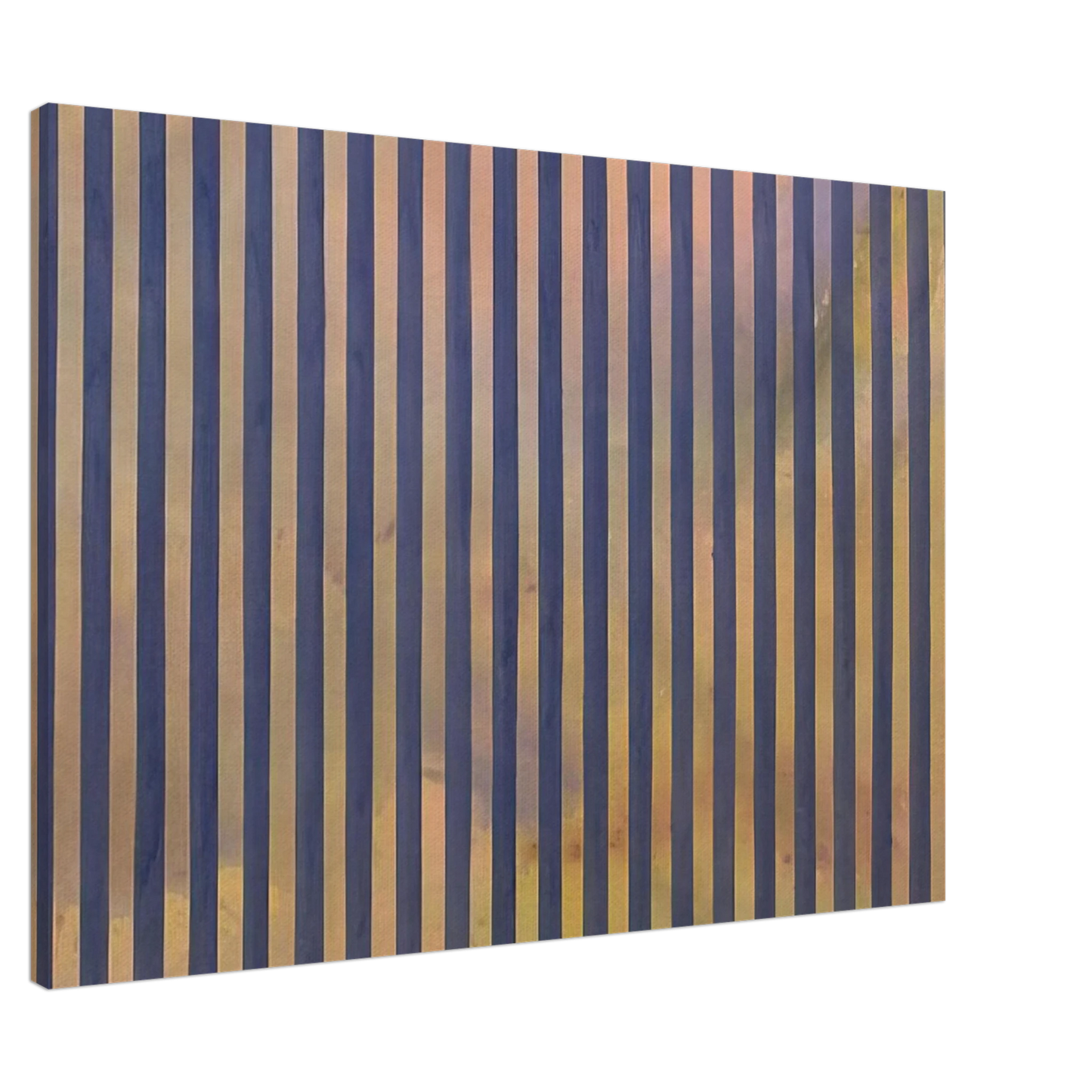 Gene Davis - Untitled - 1959 Canvas - 20x30 cm / 8x12 inches-canvas