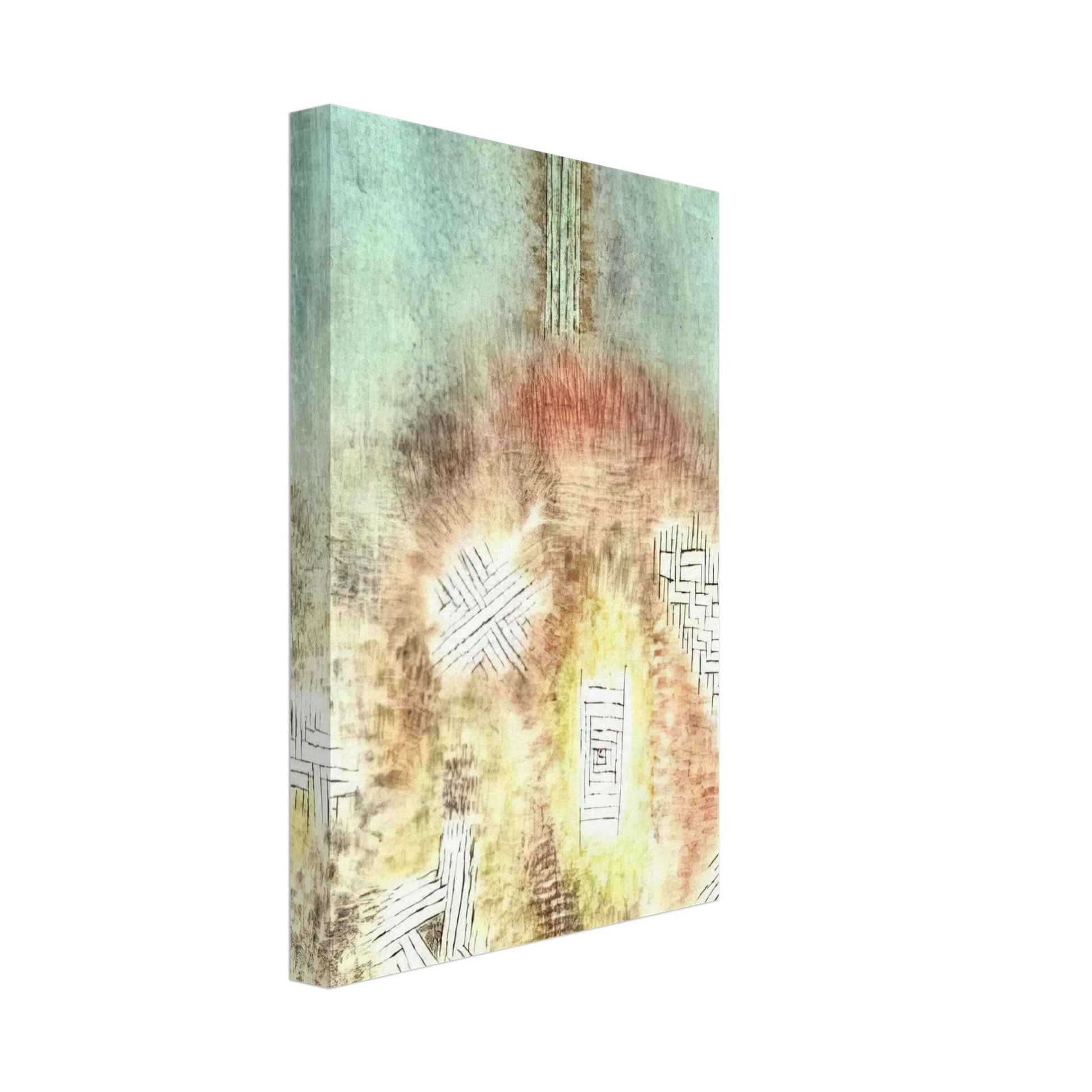 Paul Klee - THE COLUMN 1926 Canvas - 70x100 cm / 28x40 inches-canvas