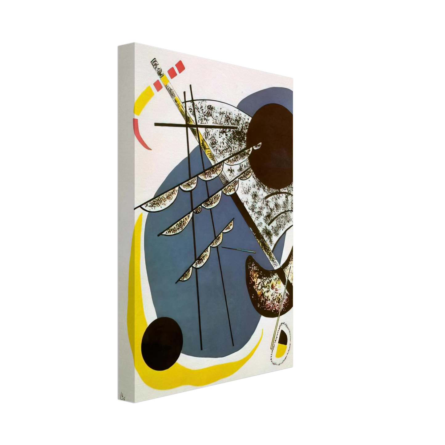 Wassily Kandinsky - SMALL WORLDS II 1922 Canvas - 40x60 cm / 16x24 inches-canvas