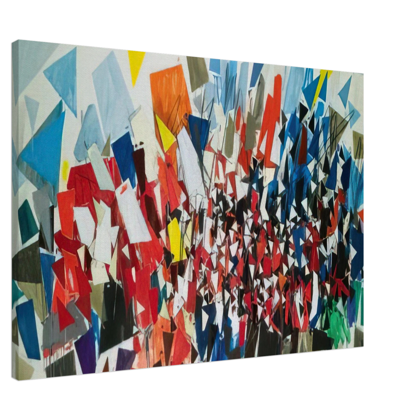 Robert Goodnough - K-B-2 - 1992 Canvas - 20x30 cm / 8x12 inches-canvas