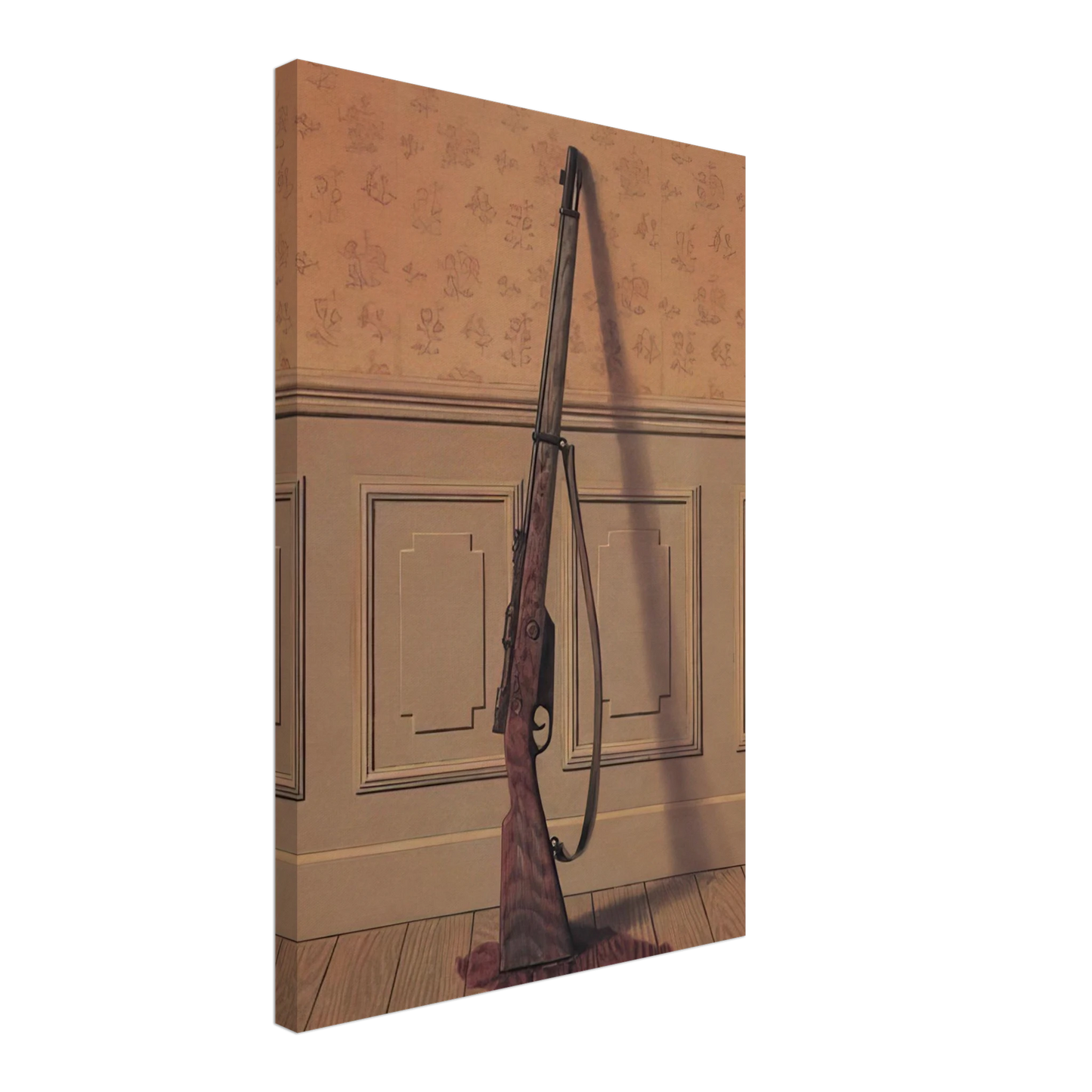 Rene Magritte - THE SURVIVOR 1950 Canvas - 40x60 cm / 16x24 inches-canvas