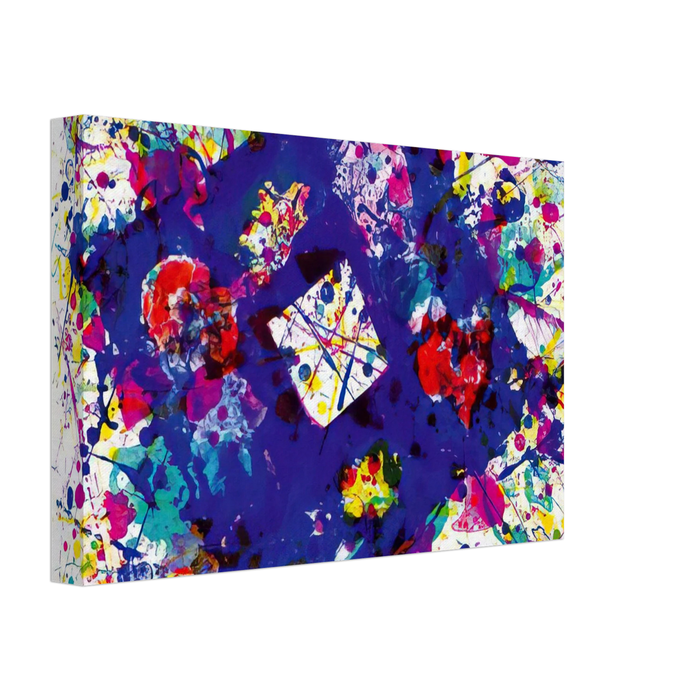 Sam Francis - Untitled  SF 259  Canvas - 40x60 cm / 16x24 inches-canvas