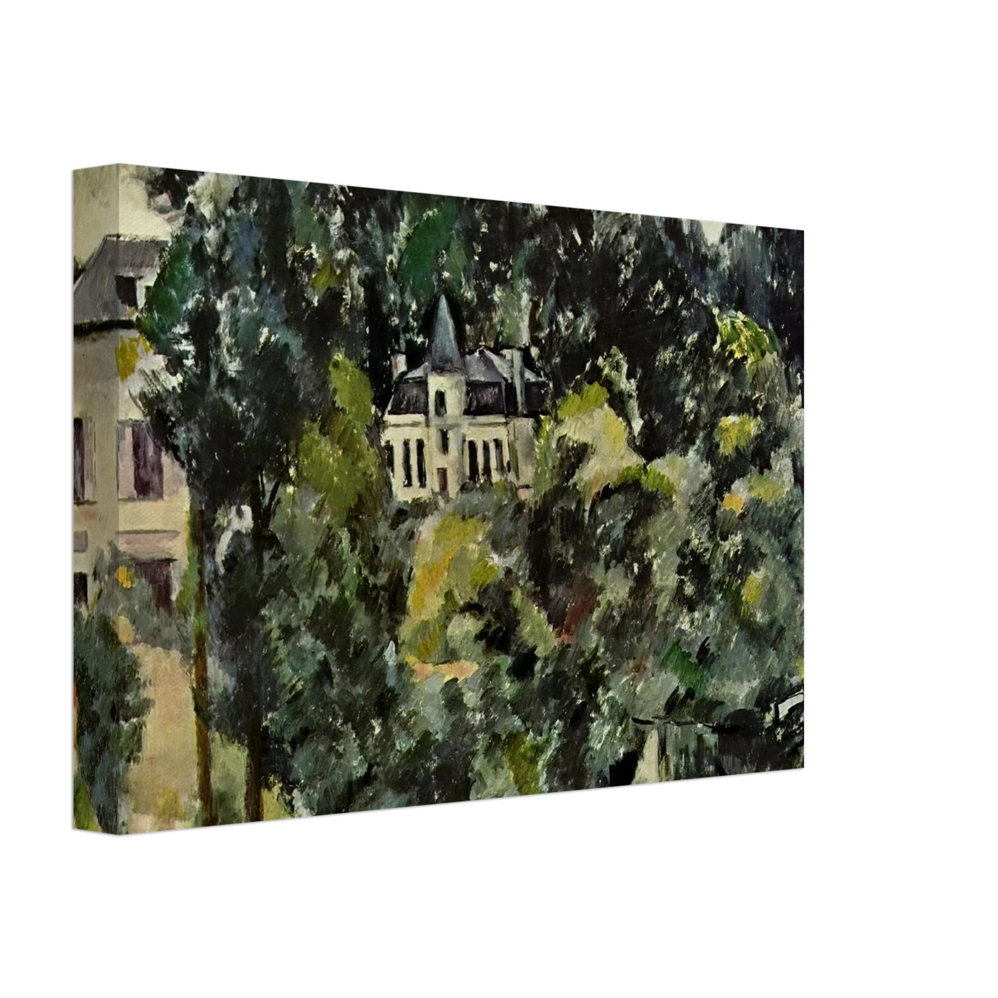 Paul Cezanne - Castle of Marines Canvas - 40x60 cm / 16x24 inches-canvas