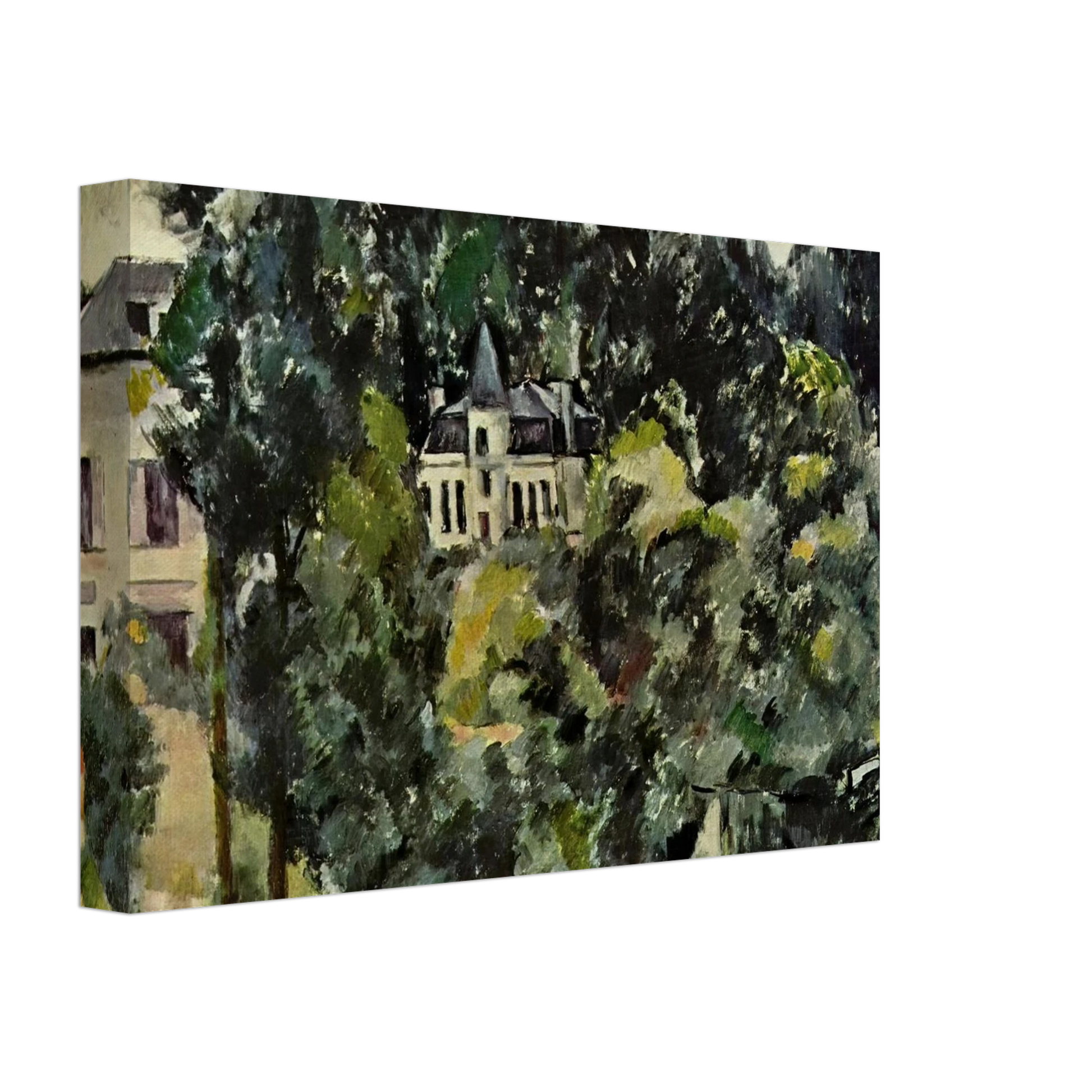 Paul Cezanne - Castle of Marines Canvas - 40x60 cm / 16x24 inches-canvas