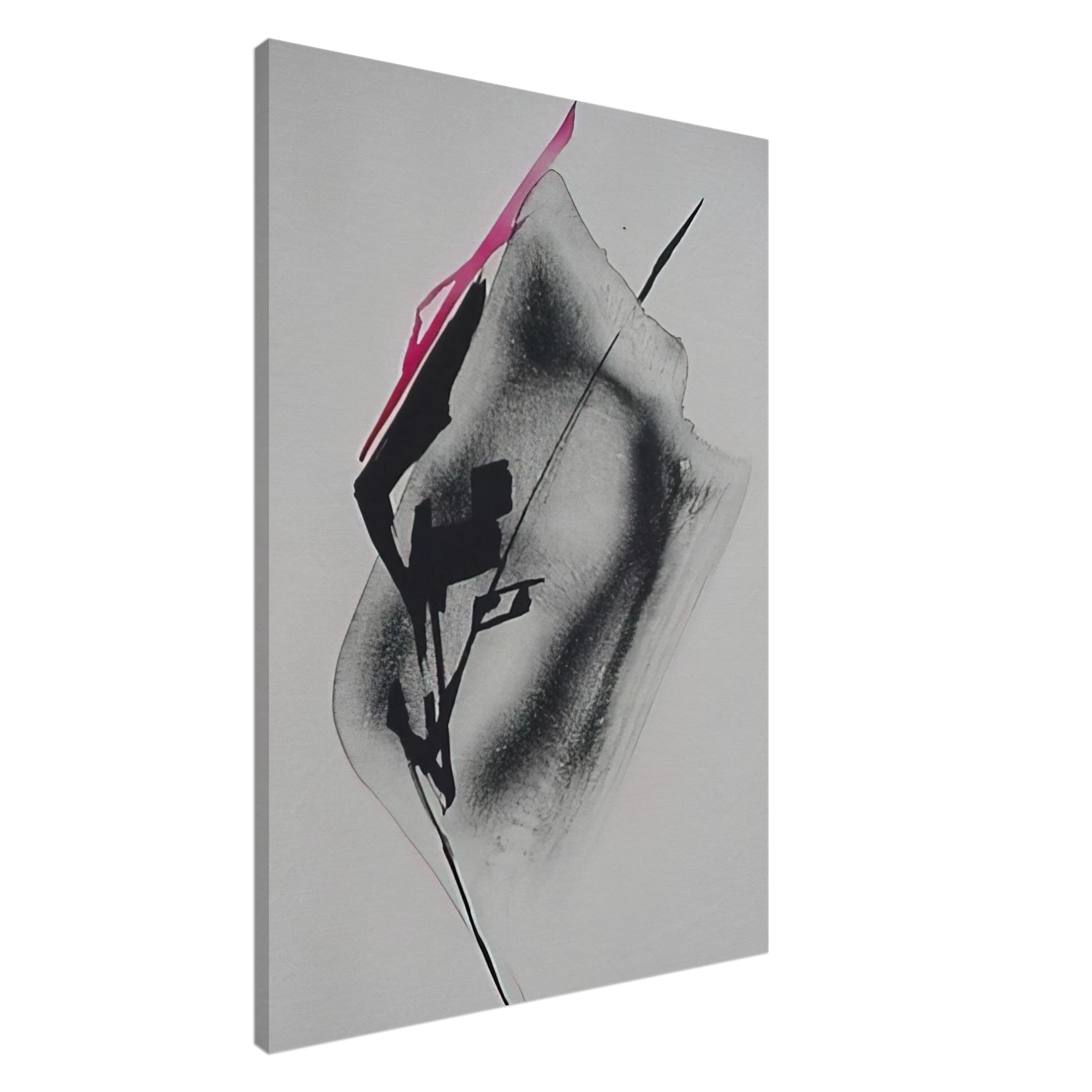 Toko Shinoda - Transparent Shadow - Abstract Expressionism Canvas - 20x30 cm / 8x12 inches-canvas