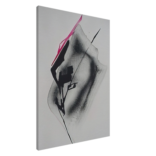 Toko Shinoda - Transparent Shadow - Abstract Expressionism Canvas - 20x30 cm / 8x12 inches-canvas