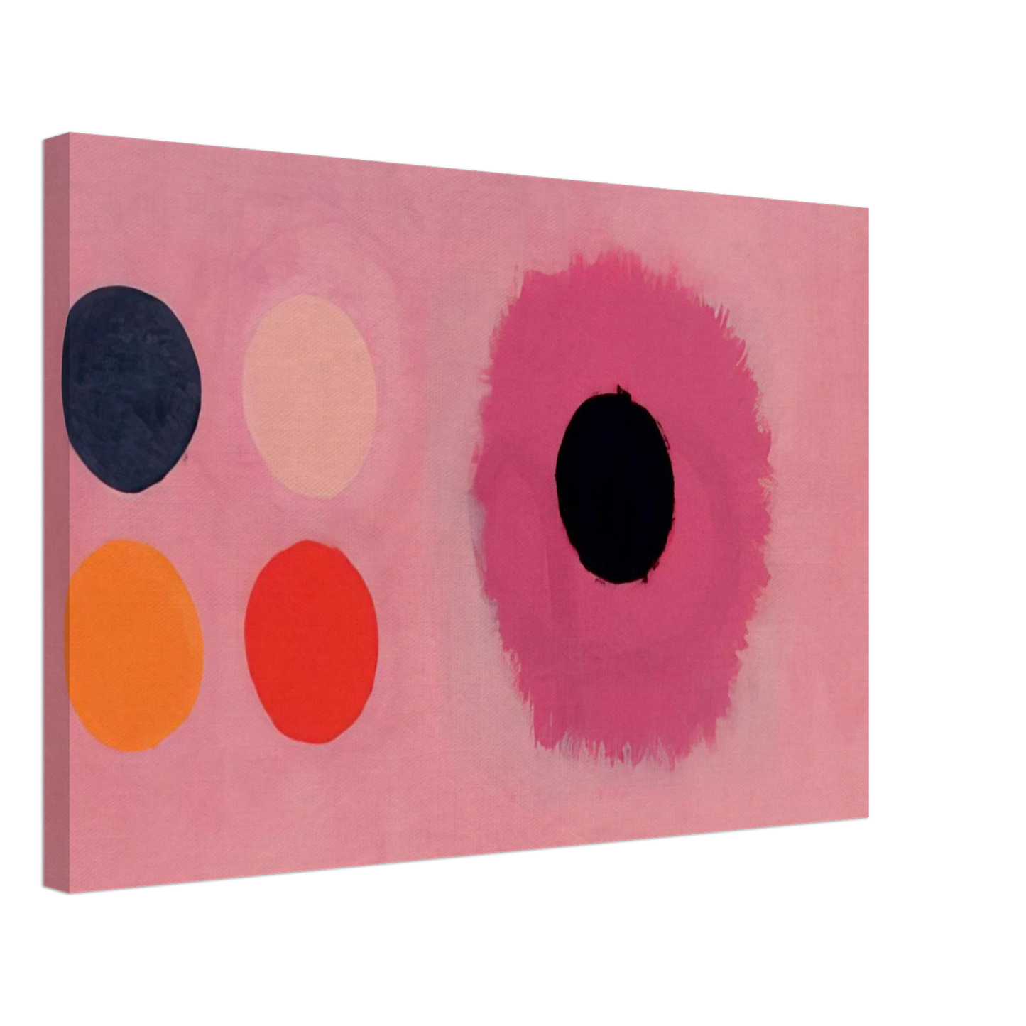Adolph Gottlieb - Two Bars - 1964 Canvas - 40x60 cm / 16x24 inches-canvas