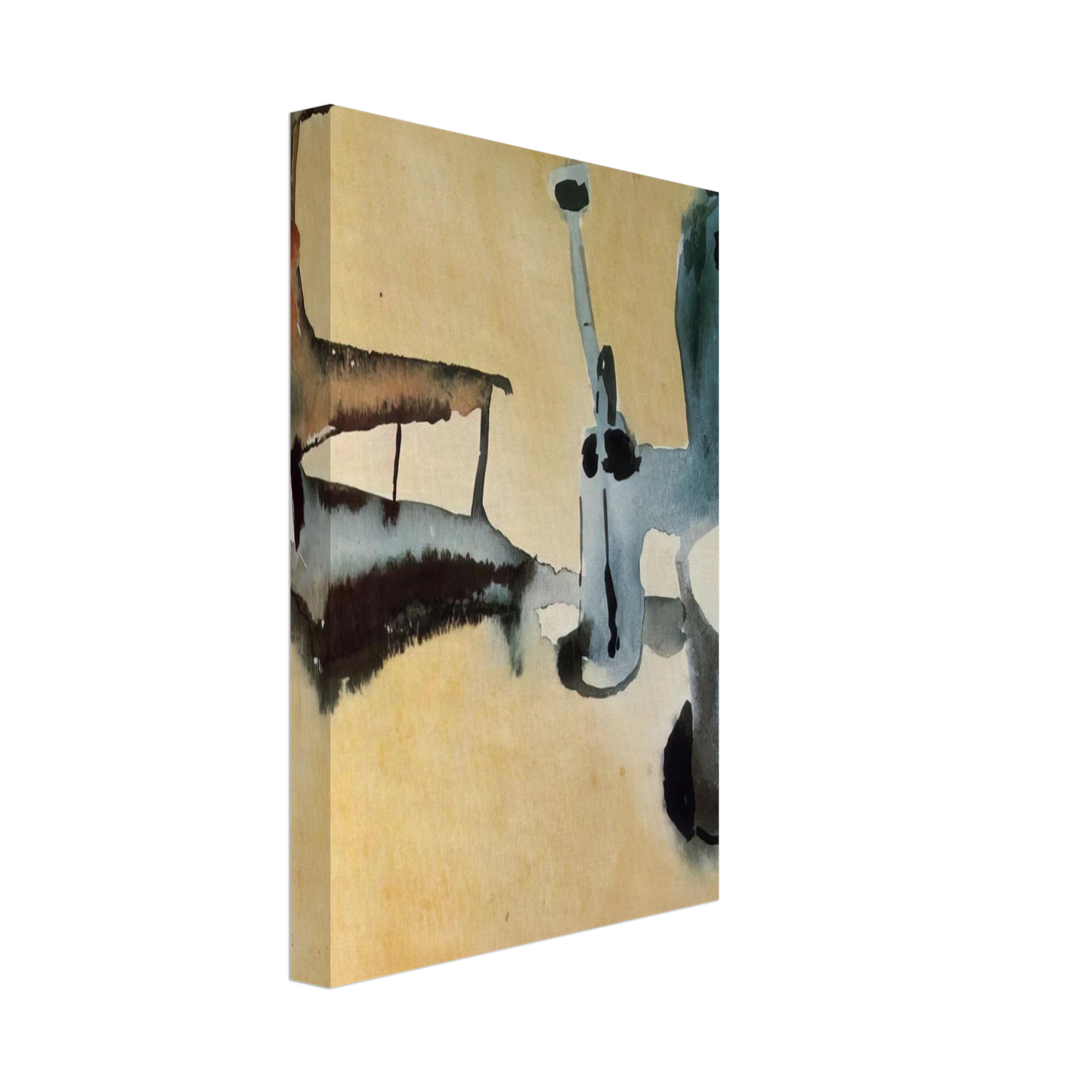 Paul Klee - FLOWER STAND WITH WATERING CAN AND BUCKET 1910 Canvas - 70x100 cm / 28x40 inches-canvas