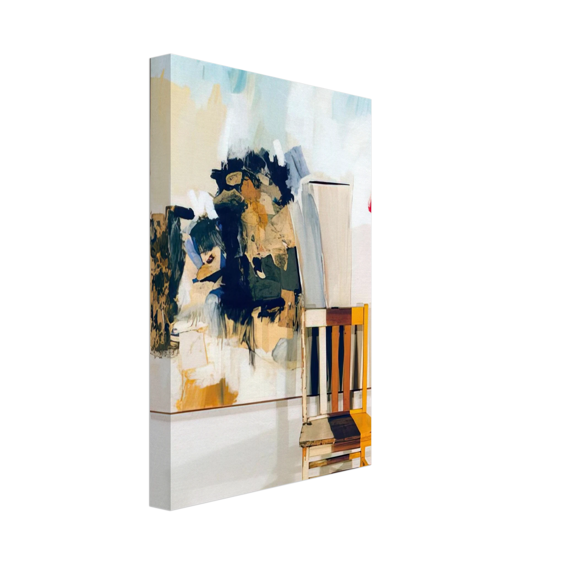 Robert Rauschenberg - PILGRIM 1960 Canvas - 40x60 cm / 16x24 inches-canvas