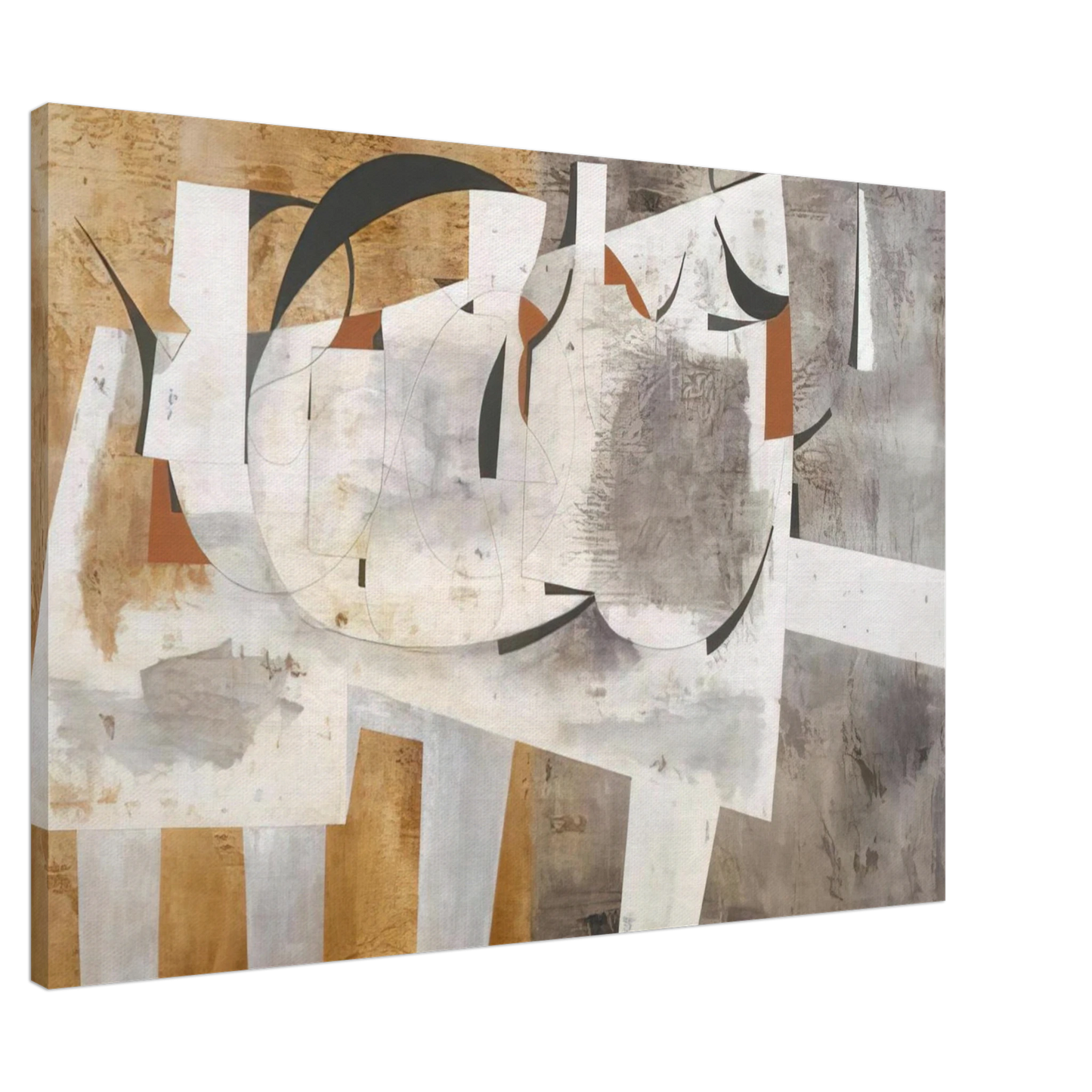 Ben Nicholson - August 1956 Val d'Orcia - 1956 Canvas - 20x30 cm / 8x12 inches-canvas