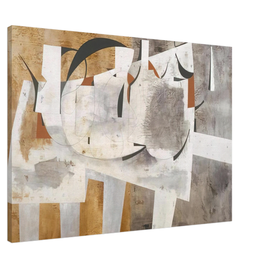 Ben Nicholson - August 1956 Val d'Orcia - 1956 Canvas - 20x30 cm / 8x12 inches-canvas