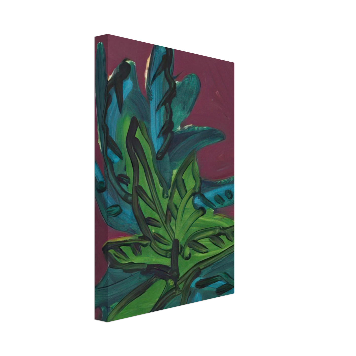 Charles Lapicque - Untitled - Fauvism, Tachisme Canvas - 70x100 cm / 28x40 inches-canvas