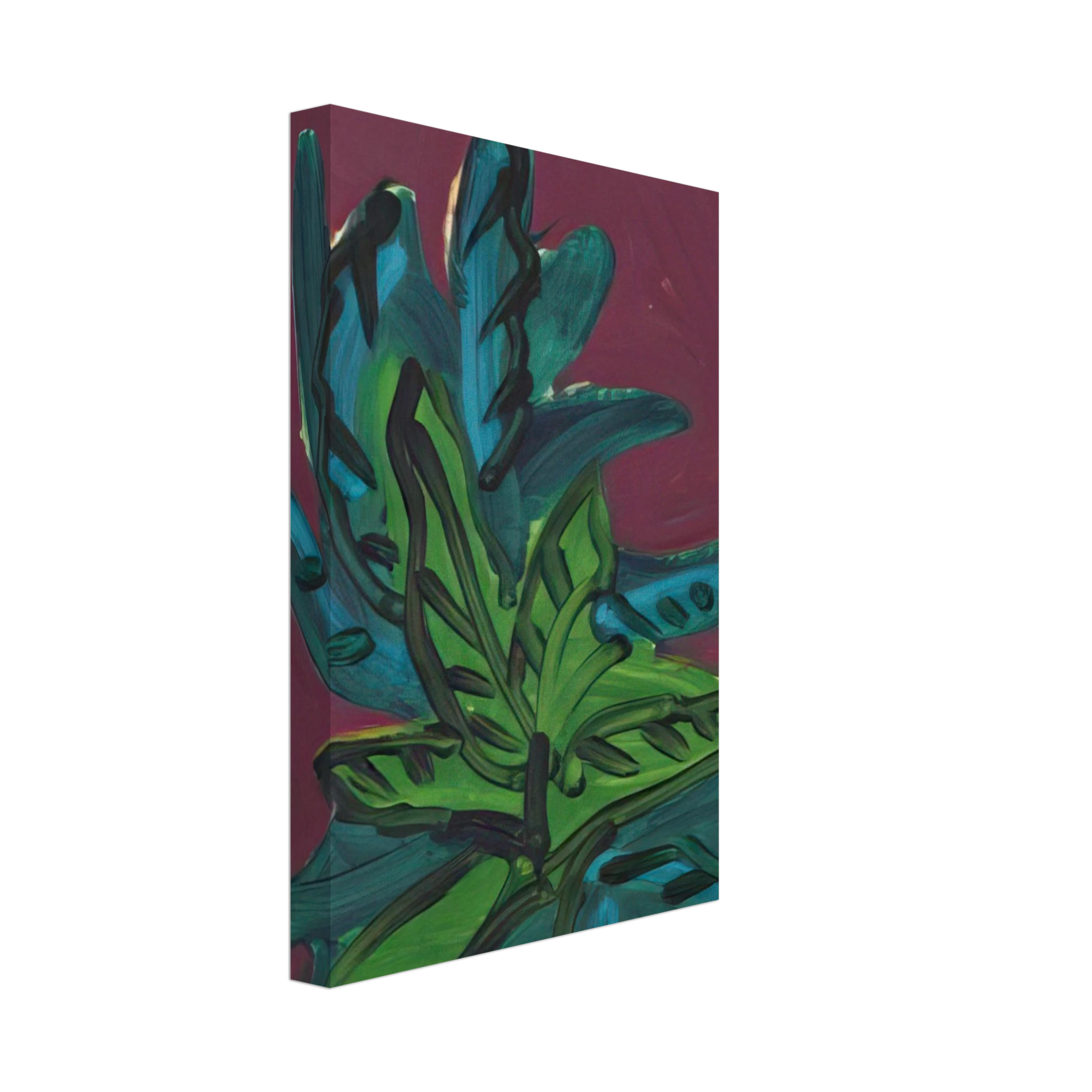 Charles Lapicque - Untitled - Fauvism, Tachisme Canvas - 70x100 cm / 28x40 inches-canvas