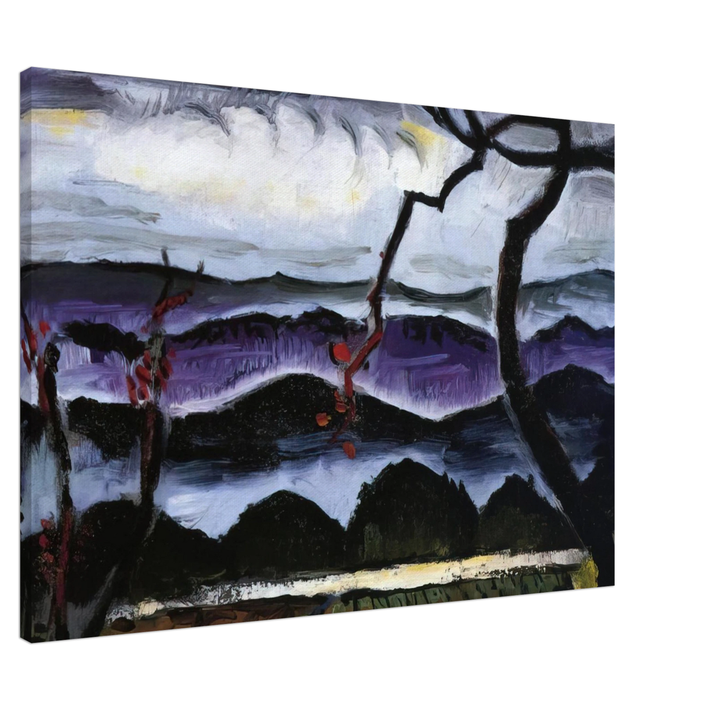 Man Ray - HILLS Canvas - 20x30 cm / 8x12 inches-canvas