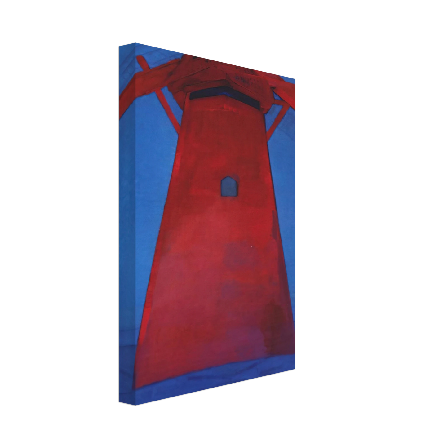 Piet Mondrian - The Red Mill Canvas - 40x60 cm / 16x24 inches-canvas