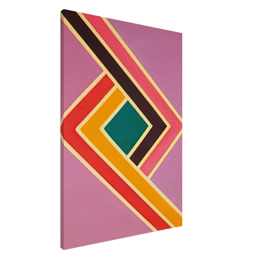 Sam Gilliam - Comet I Canvas - 20x30 cm / 8x12 inches-canvas