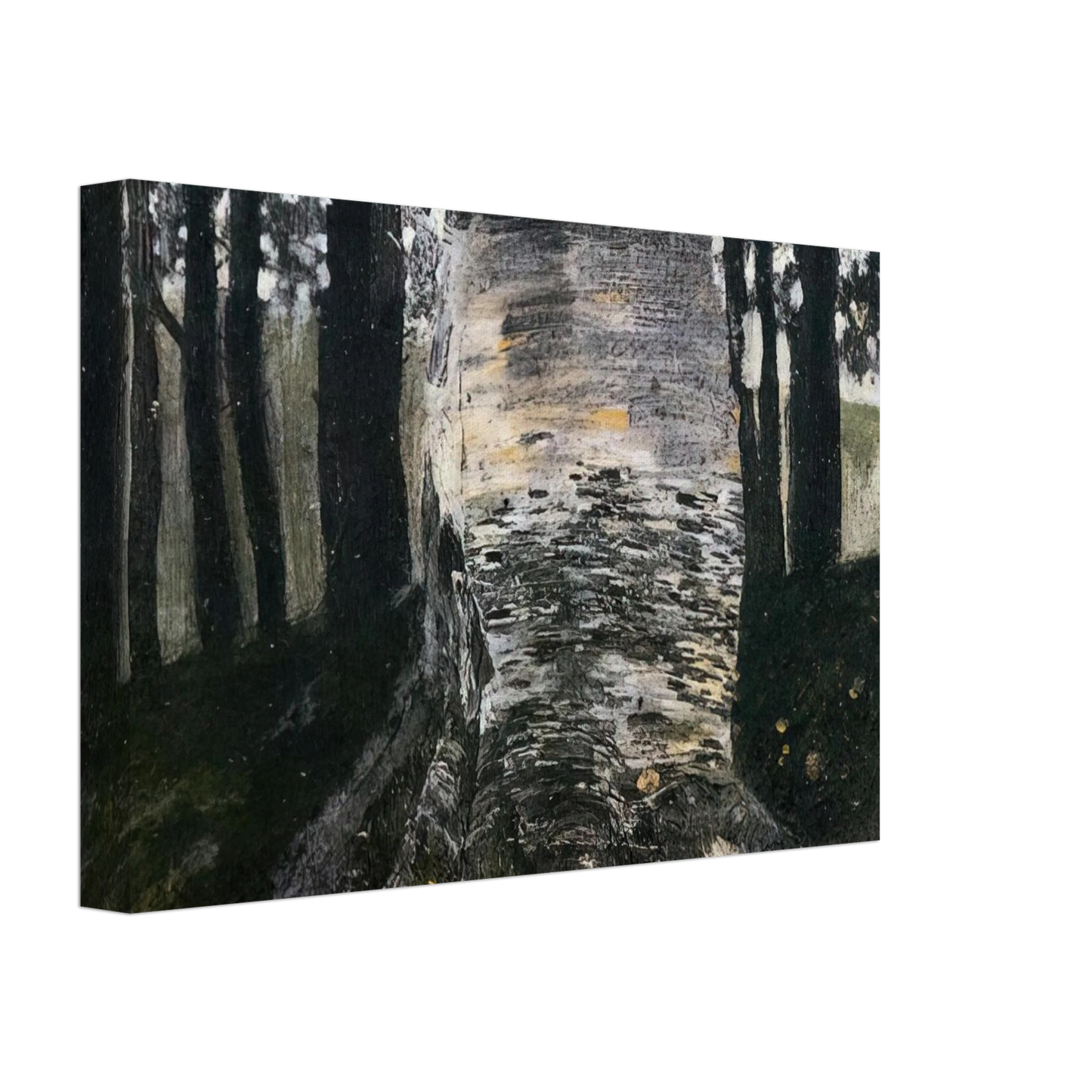 Gustav Klimt - BIRCH IN A FOREST Canvas - 40x60 cm / 16x24 inches-canvas