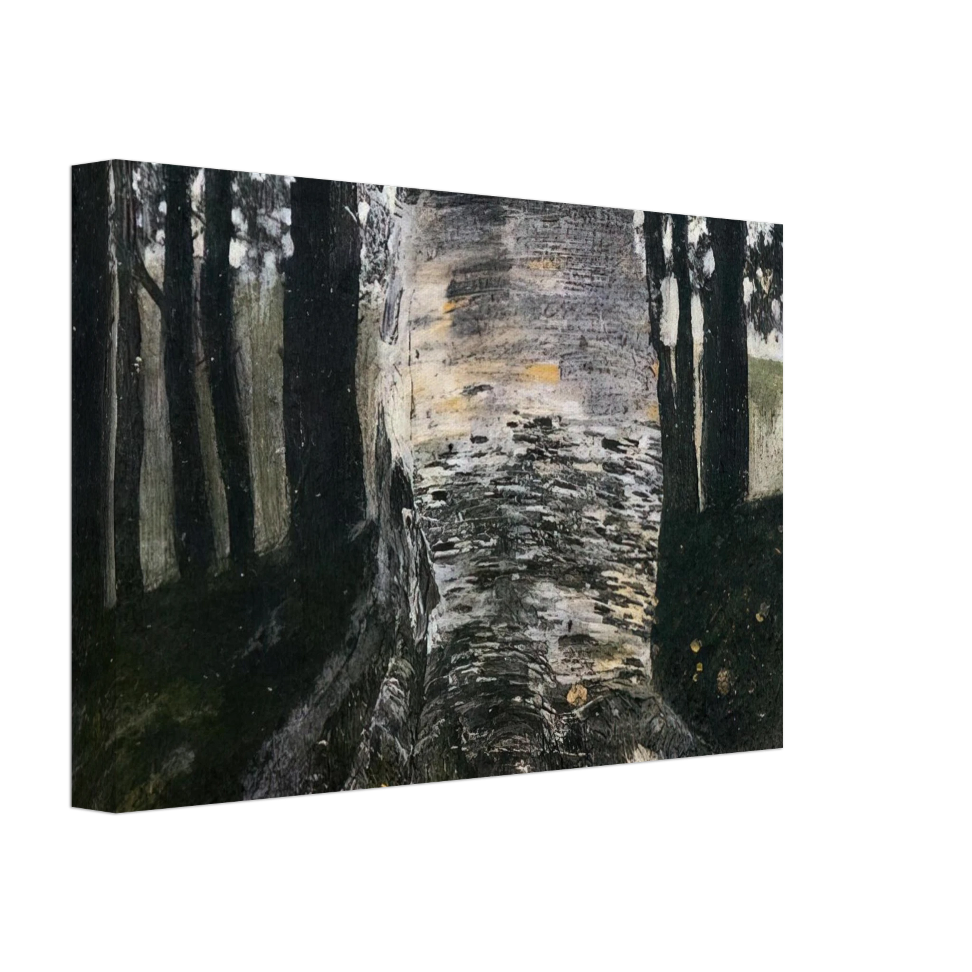 Gustav Klimt - BIRCH IN A FOREST Canvas - 40x60 cm / 16x24 inches-canvas