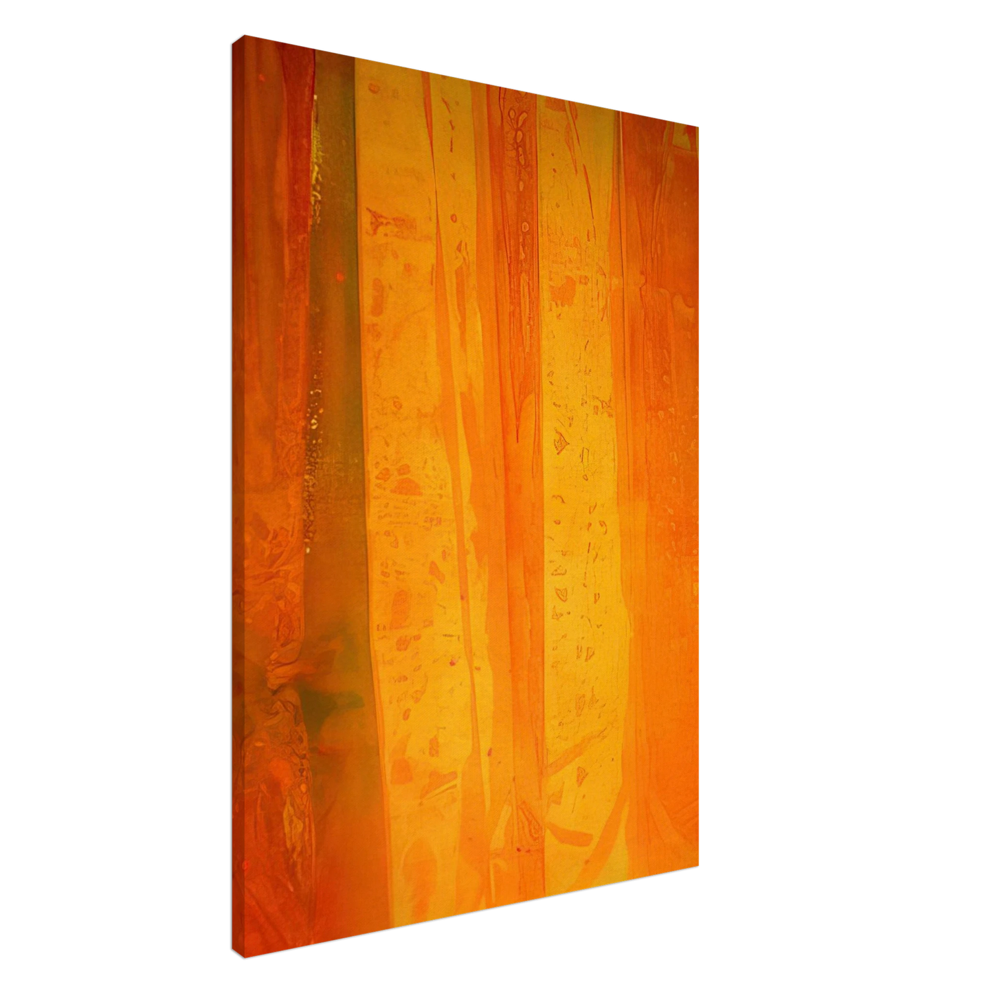 Sam Gilliam - Pink Flutter Canvas - 20x30 cm / 8x12 inches-canvas