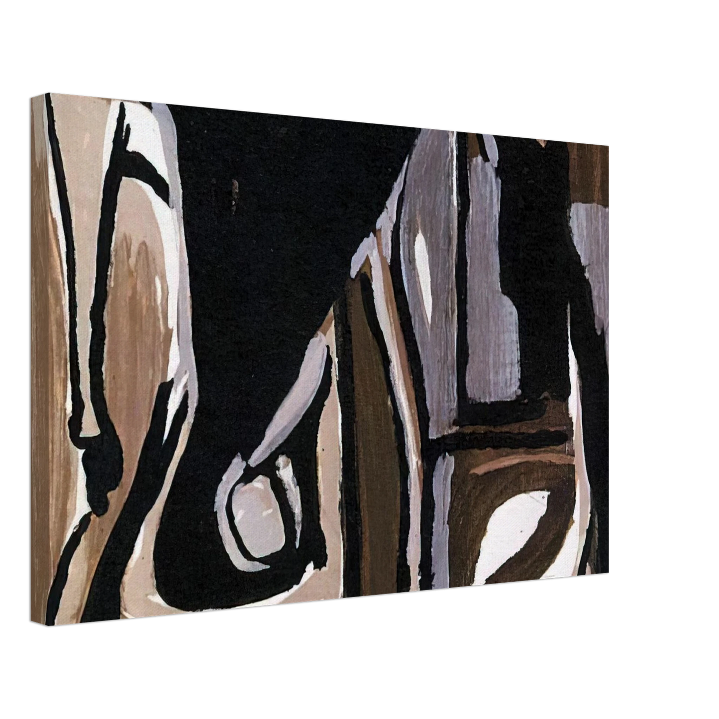 Bram van Velde - Nocturne - 1981 Canvas - 70x100 cm / 28x40 inches-canvas