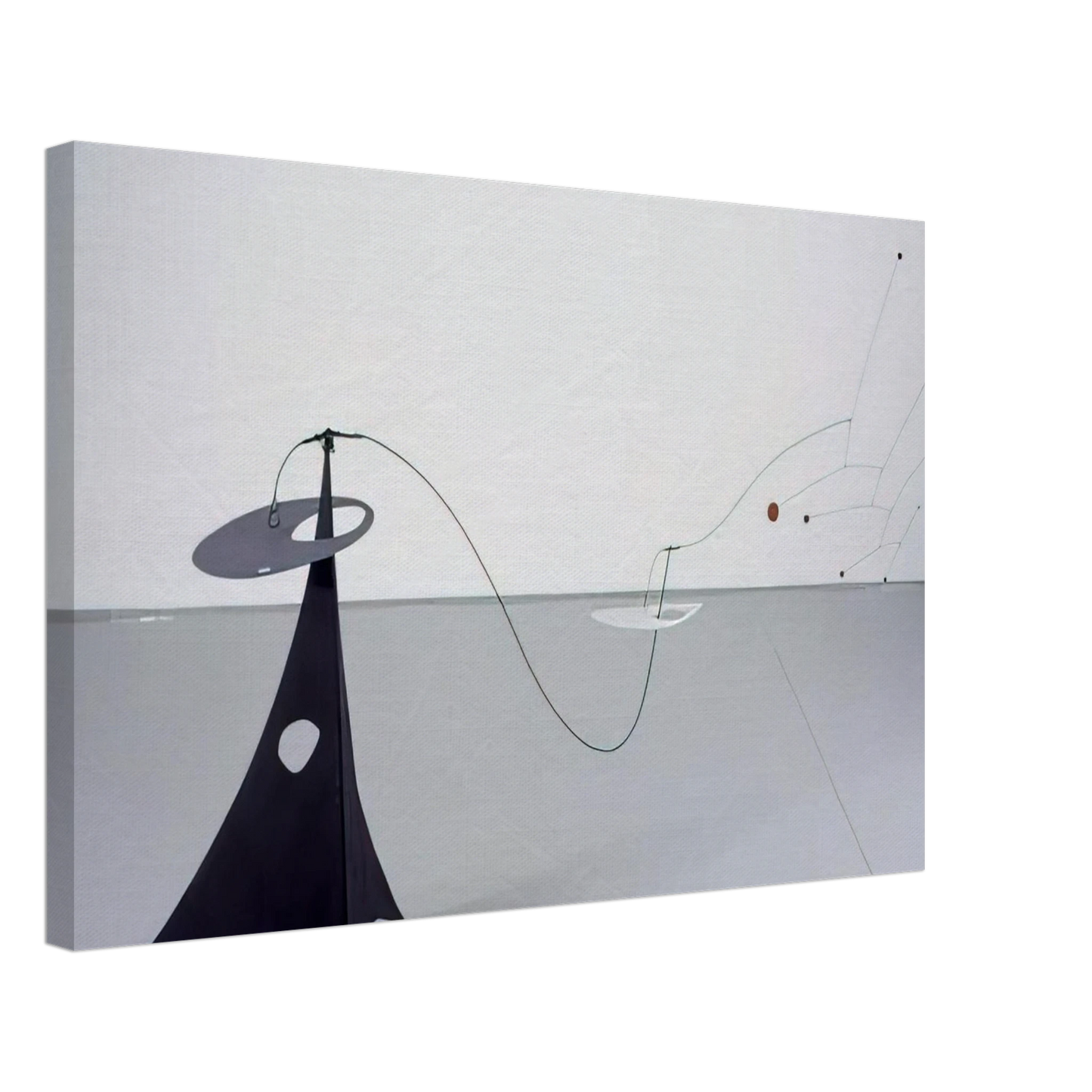 Alexander Calder - PARASITE 1947 Canvas - 70x100 cm / 28x40 inches-canvas