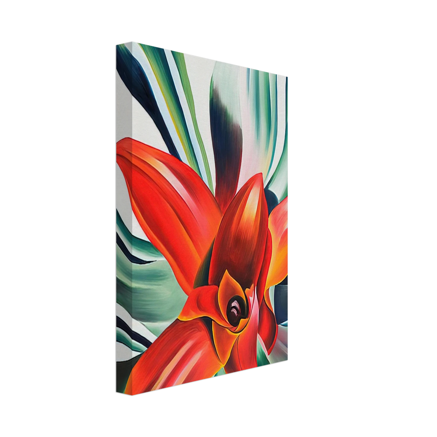 Georgia O'Keeffe - Leaves of a Plant Canvas - 40x60 cm / 16x24 inches-canvas