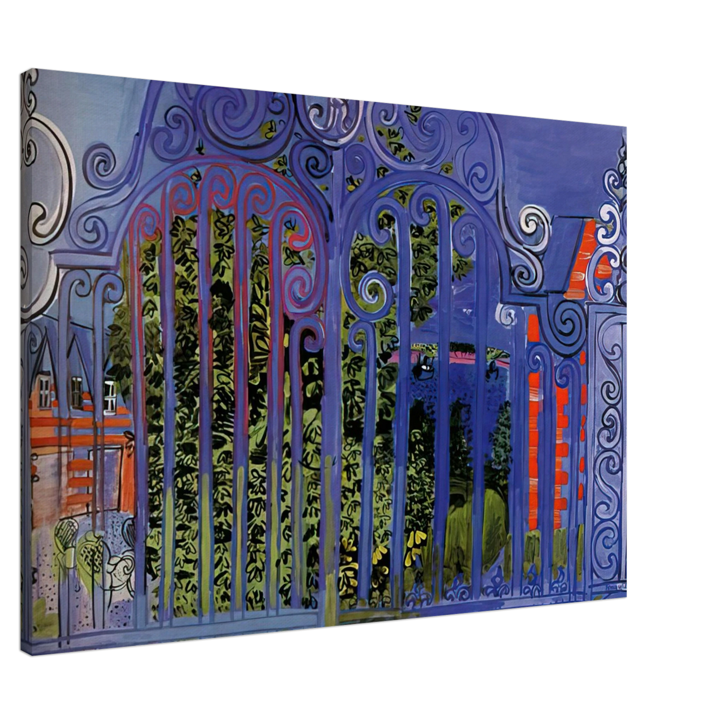 Raoul Dufy - THE GRID 1930 Canvas - 20x30 cm / 8x12 inches-canvas