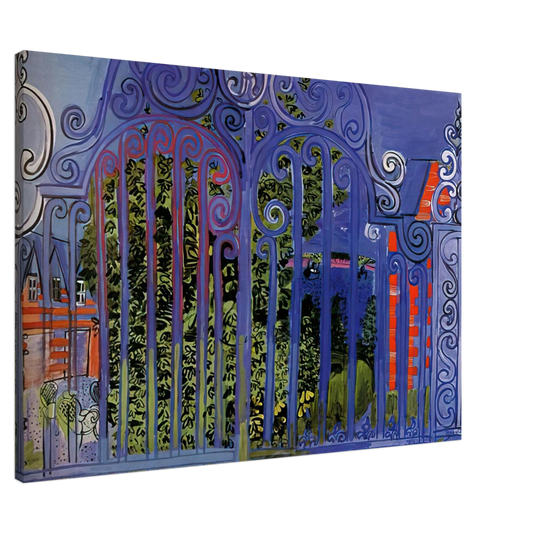 Raoul Dufy - THE GRID 1930 Canvas - 20x30 cm / 8x12 inches-canvas