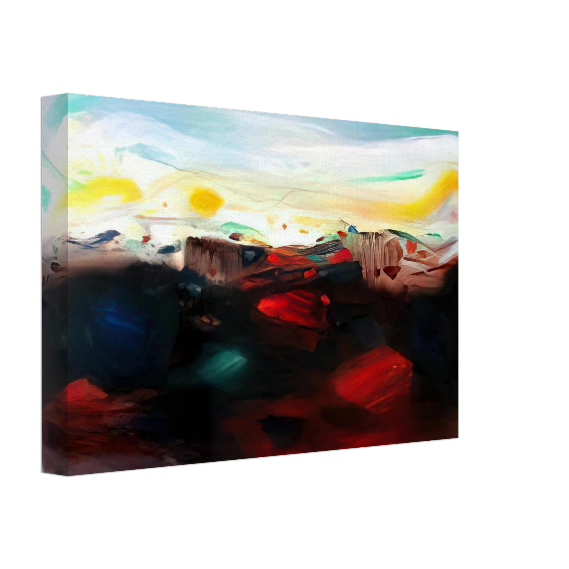 Chu teh Chun - UNTITLED 2007 Canvas - 70x100 cm / 28x40 inches-canvas