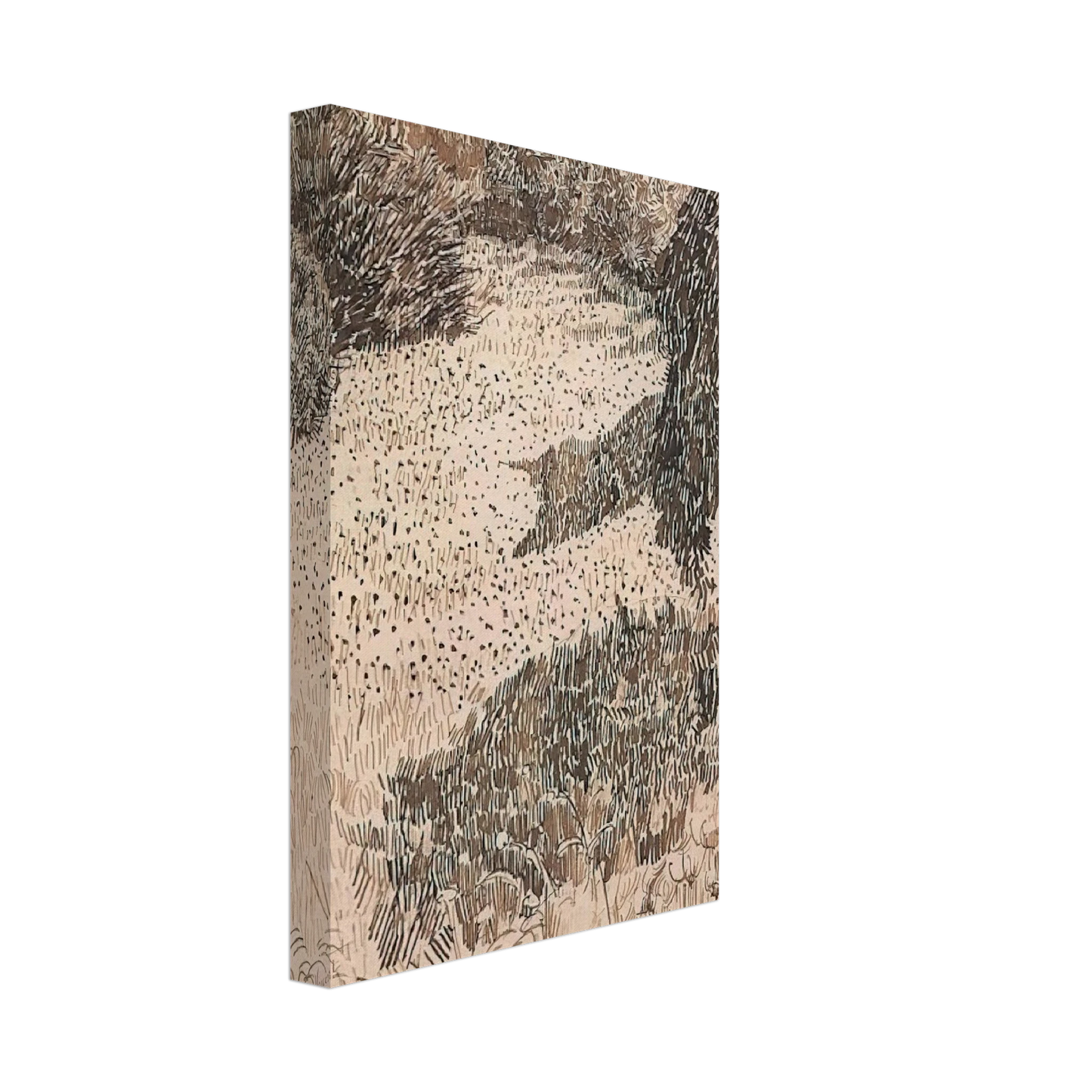 Vincent van Gogh - The Corner of the Park Canvas - 70x100 cm / 28x40 inches-canvas