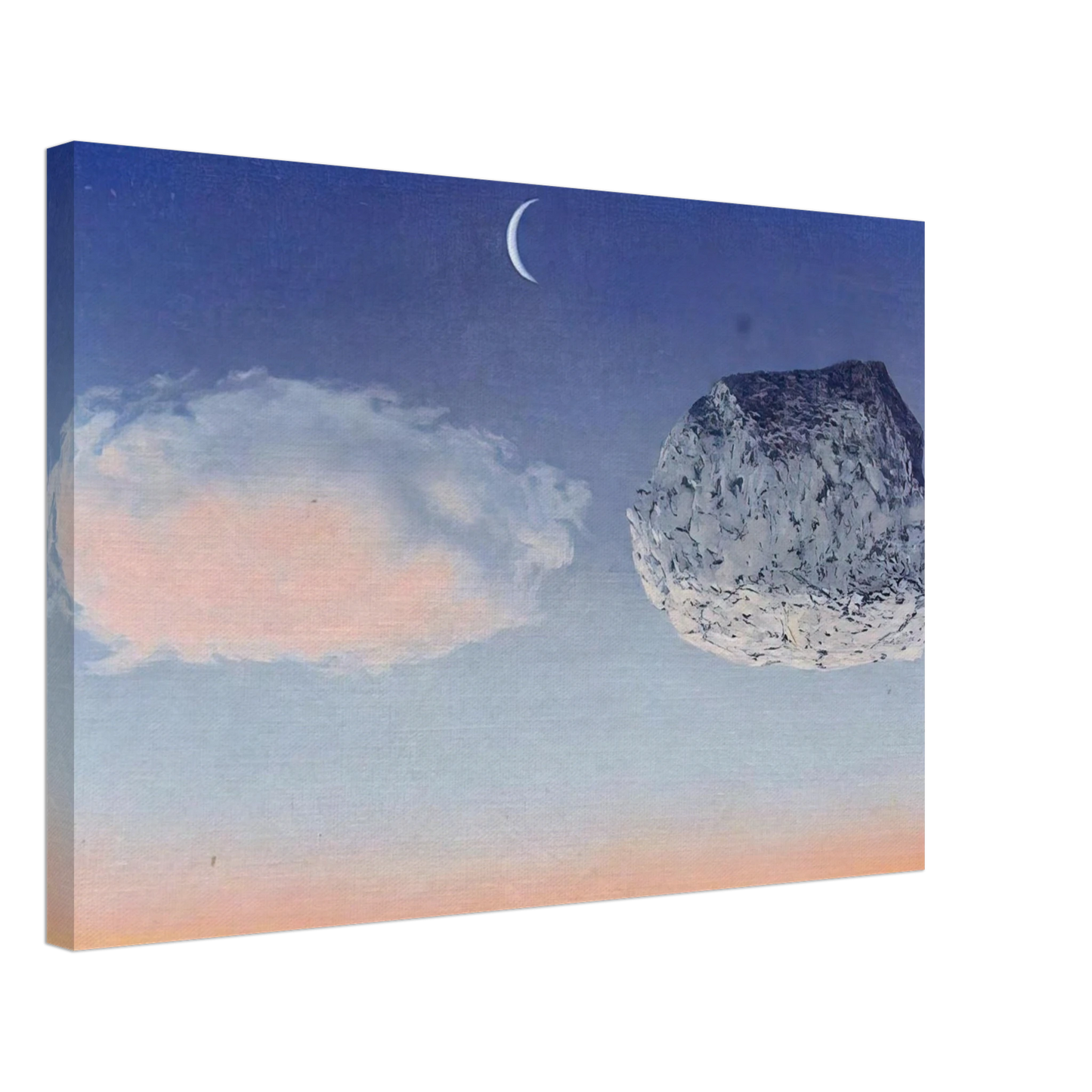 Rene Magritte - THE BATTLE OF THE ARGONNE 1959 Canvas - 70x100 cm / 28x40 inches-canvas