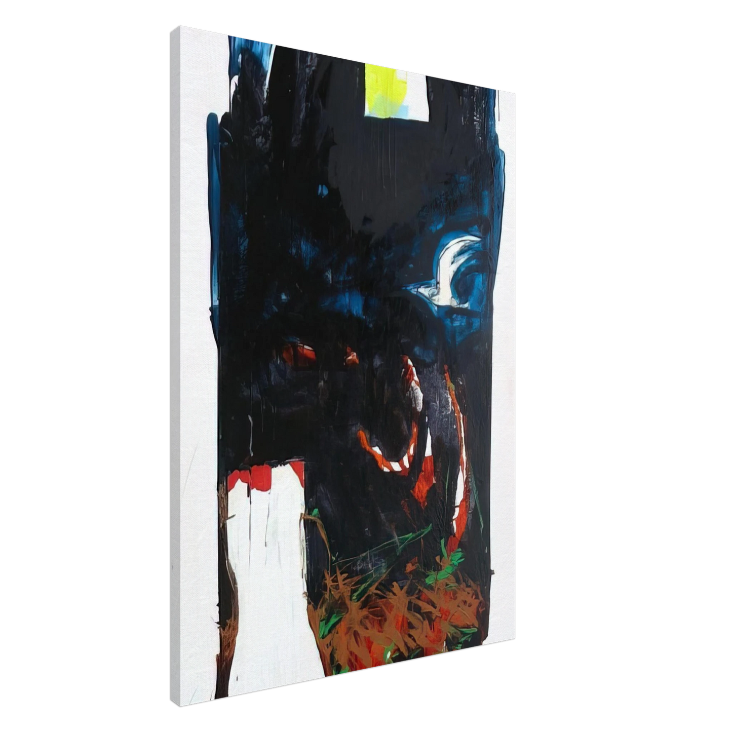 Mario Schifano - Nottetempo - 1991 Canvas - 20x30 cm / 8x12 inches-canvas