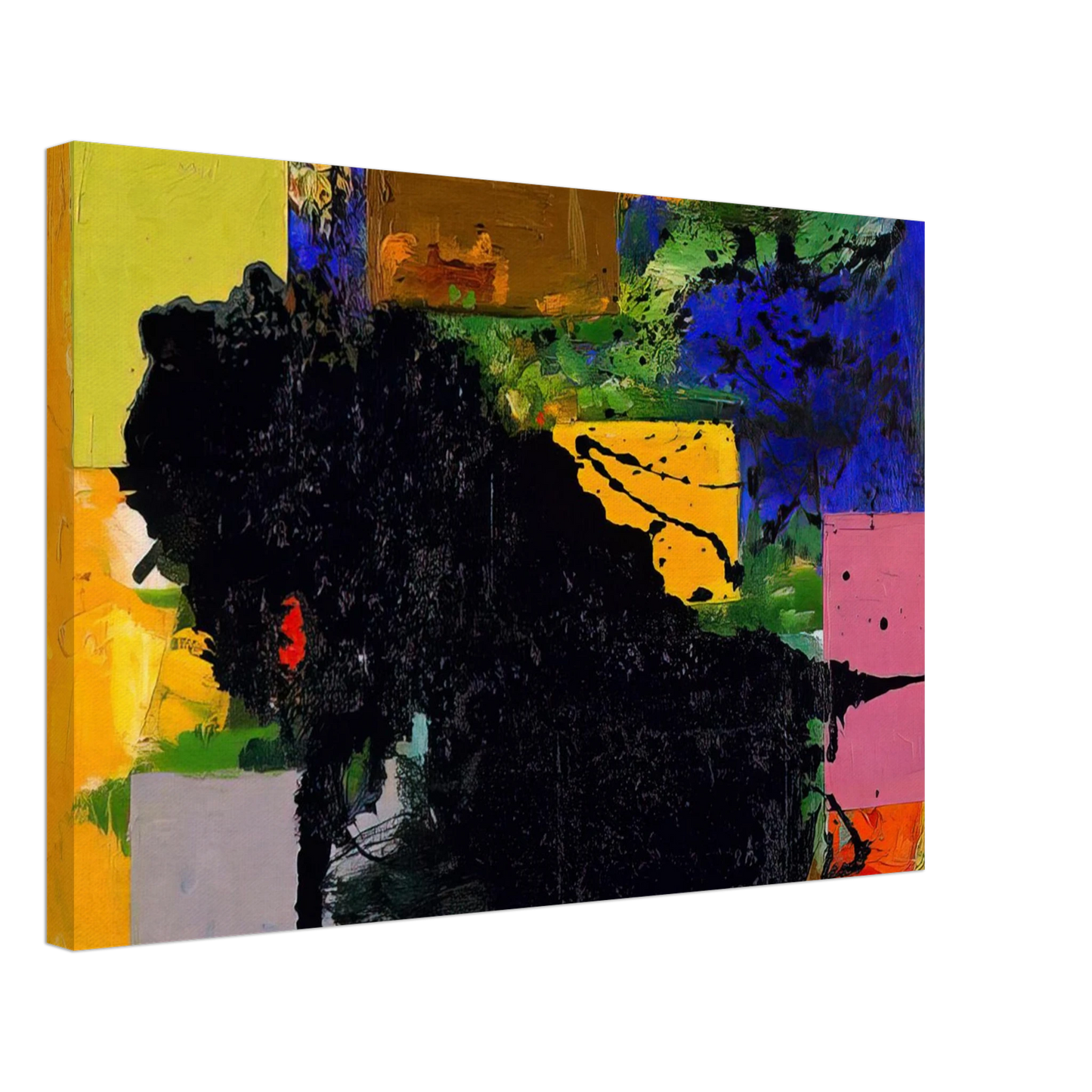 Hans Hofmann - The Vanquished Canvas - 70x100 cm / 28x40 inches-canvas