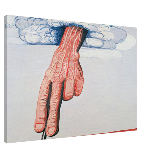 Philip Guston - LINE Canvas - 20x30 cm / 8x12 inches-canvas