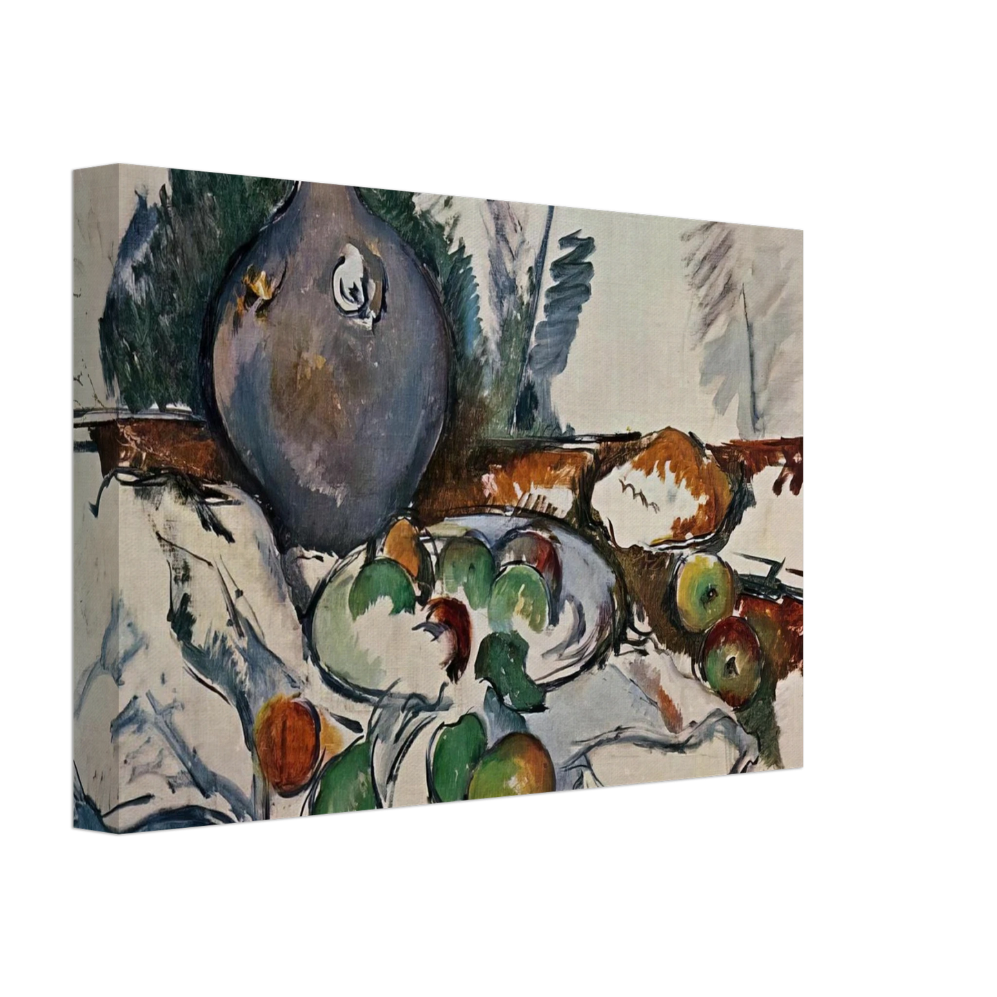 Paul Cezanne - Still Life with Water Jug Canvas - 70x100 cm / 28x40 inches-canvas