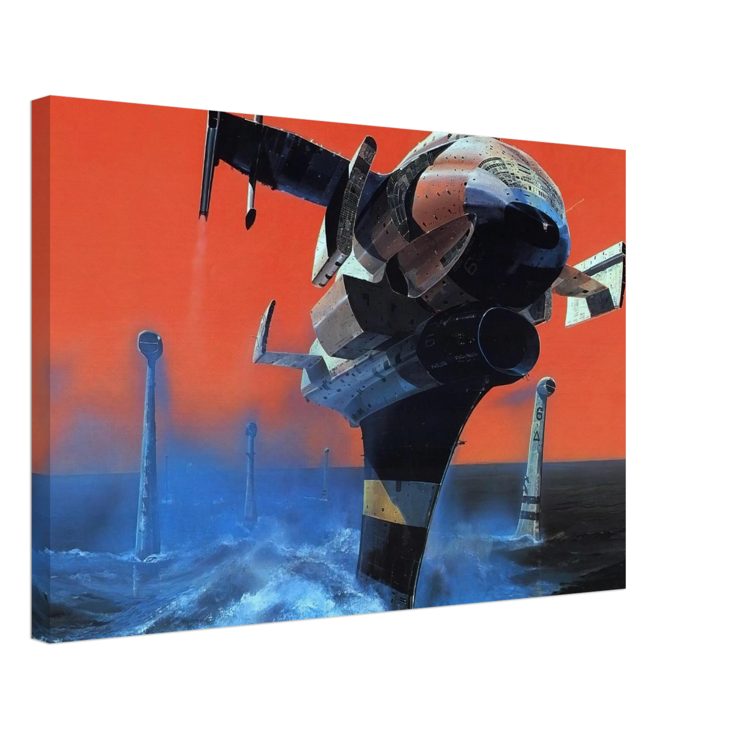 Chris Foss - Chris Foss Canvas - 40x60 cm / 16x24 inches-canvas