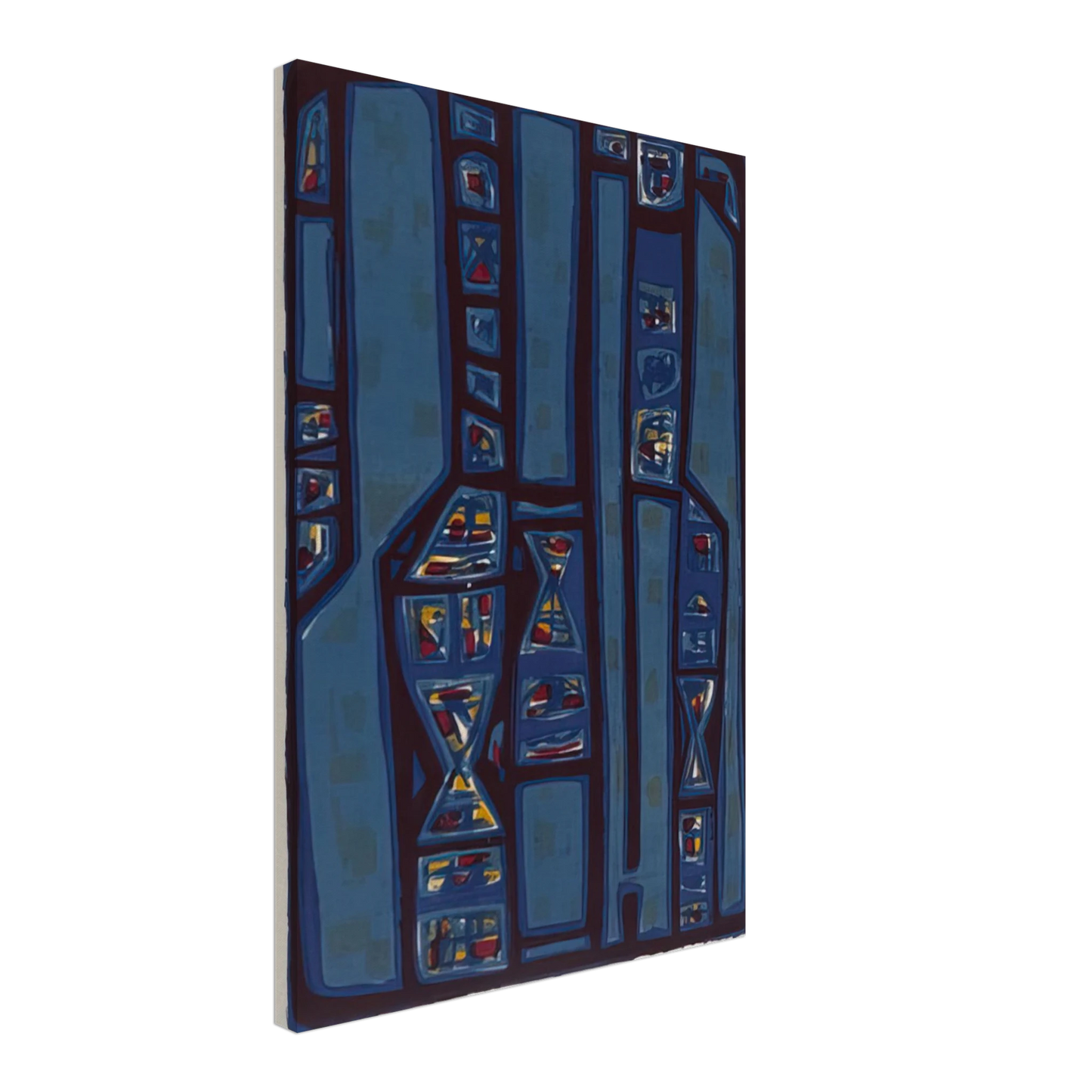 Alfred Manessier - Litanies - 1952 Canvas - 70x100 cm / 28x40 inches-canvas