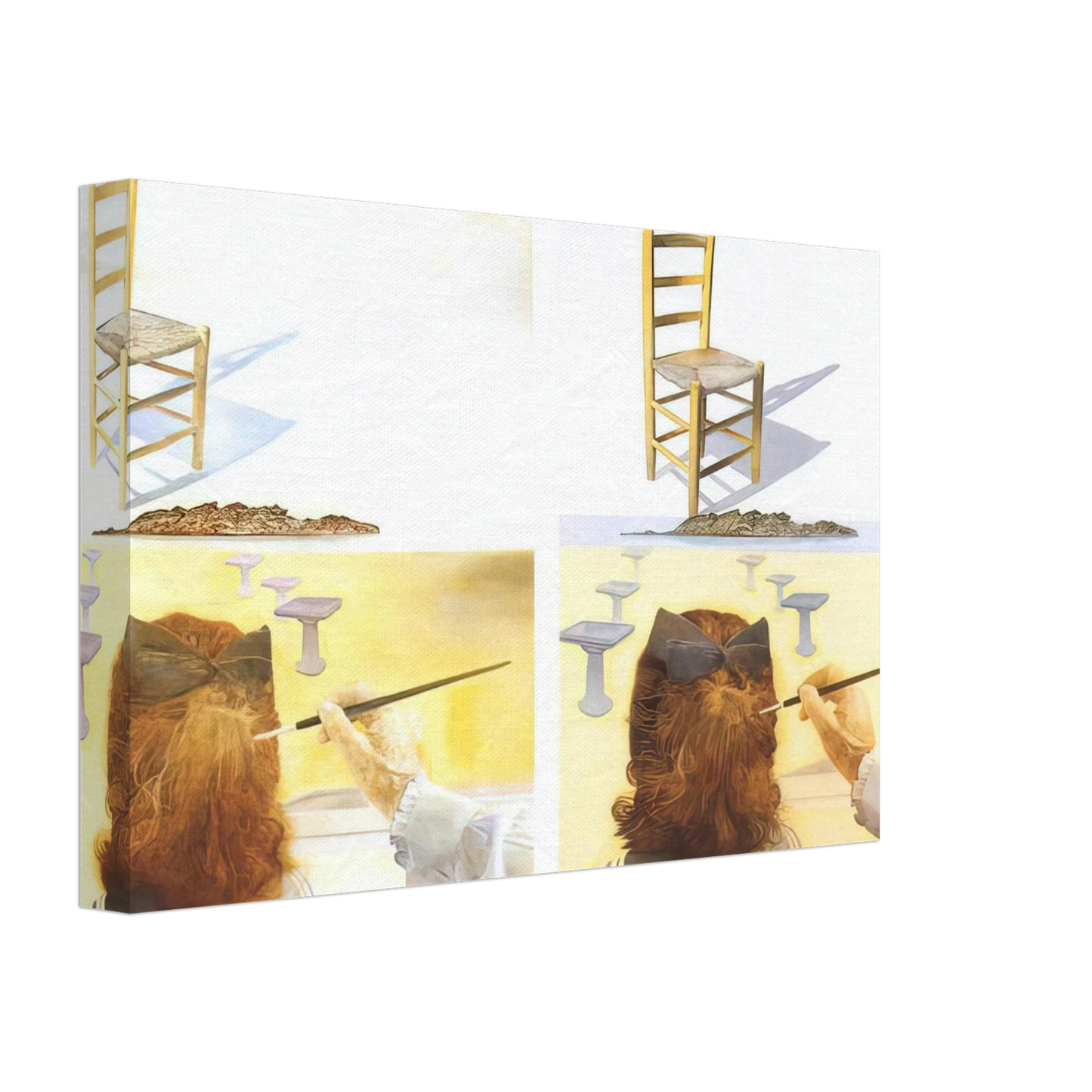 Salvador Dali - THE CHAIR Canvas - 40x60 cm / 16x24 inches-canvas