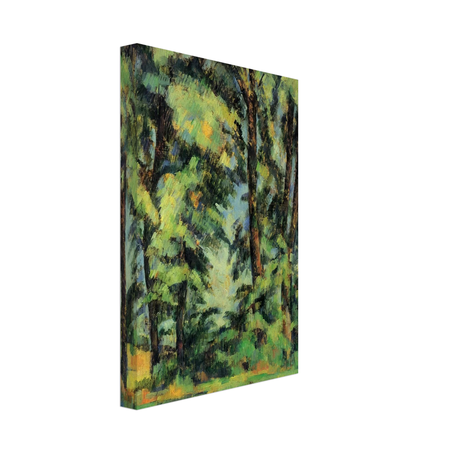 Paul Cezanne - Large Trees at Jas de Bouffan Canvas - 40x60 cm / 16x24 inches-canvas