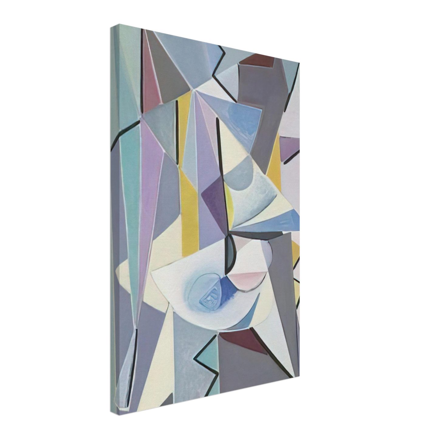 Bice Lazzari - Composizione - 1951 Canvas - 40x60 cm / 16x24 inches-canvas