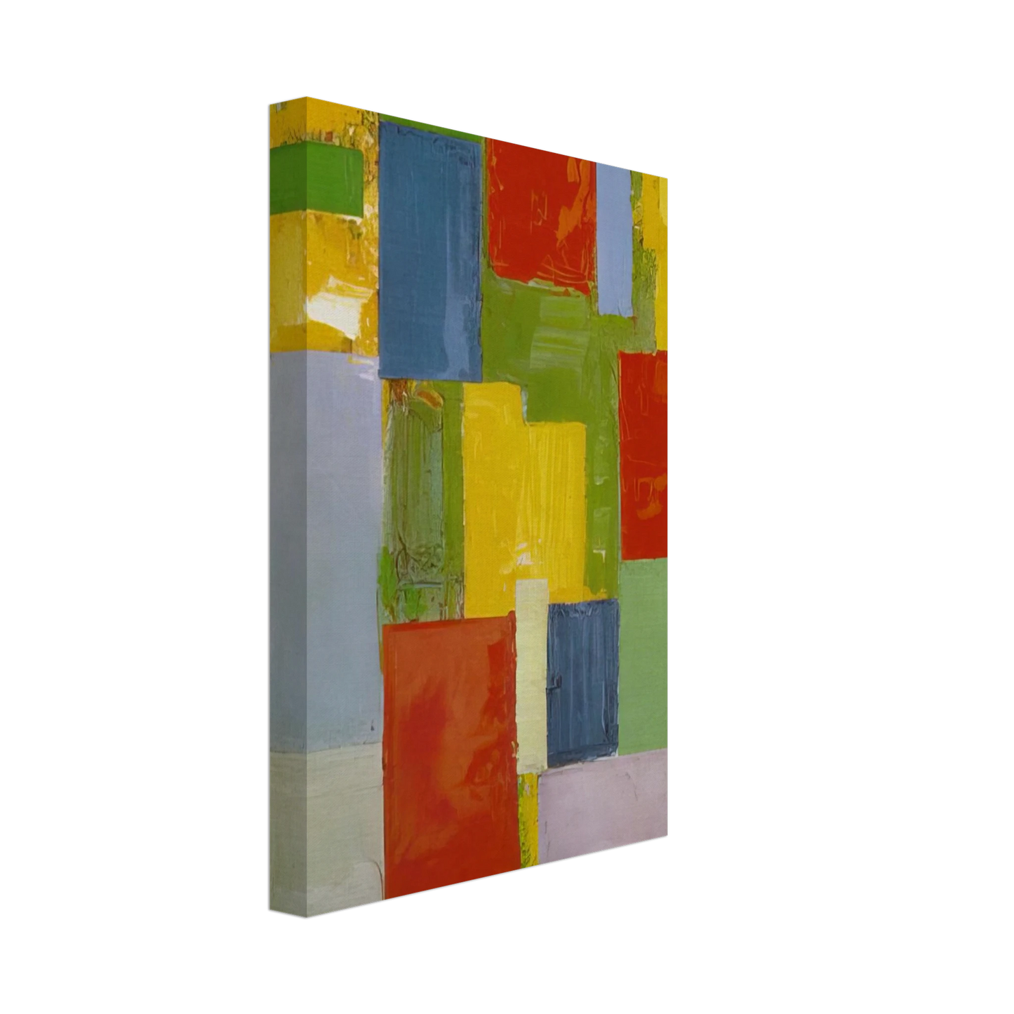 Hans Hofmann - Abstract Euphony Canvas - 70x100 cm / 28x40 inches-canvas