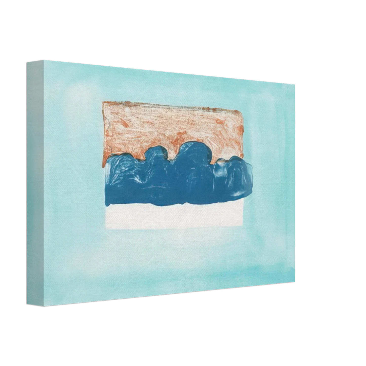 Howard Hodgkin - Untitled - 1976 Canvas - 70x100 cm / 28x40 inches-canvas