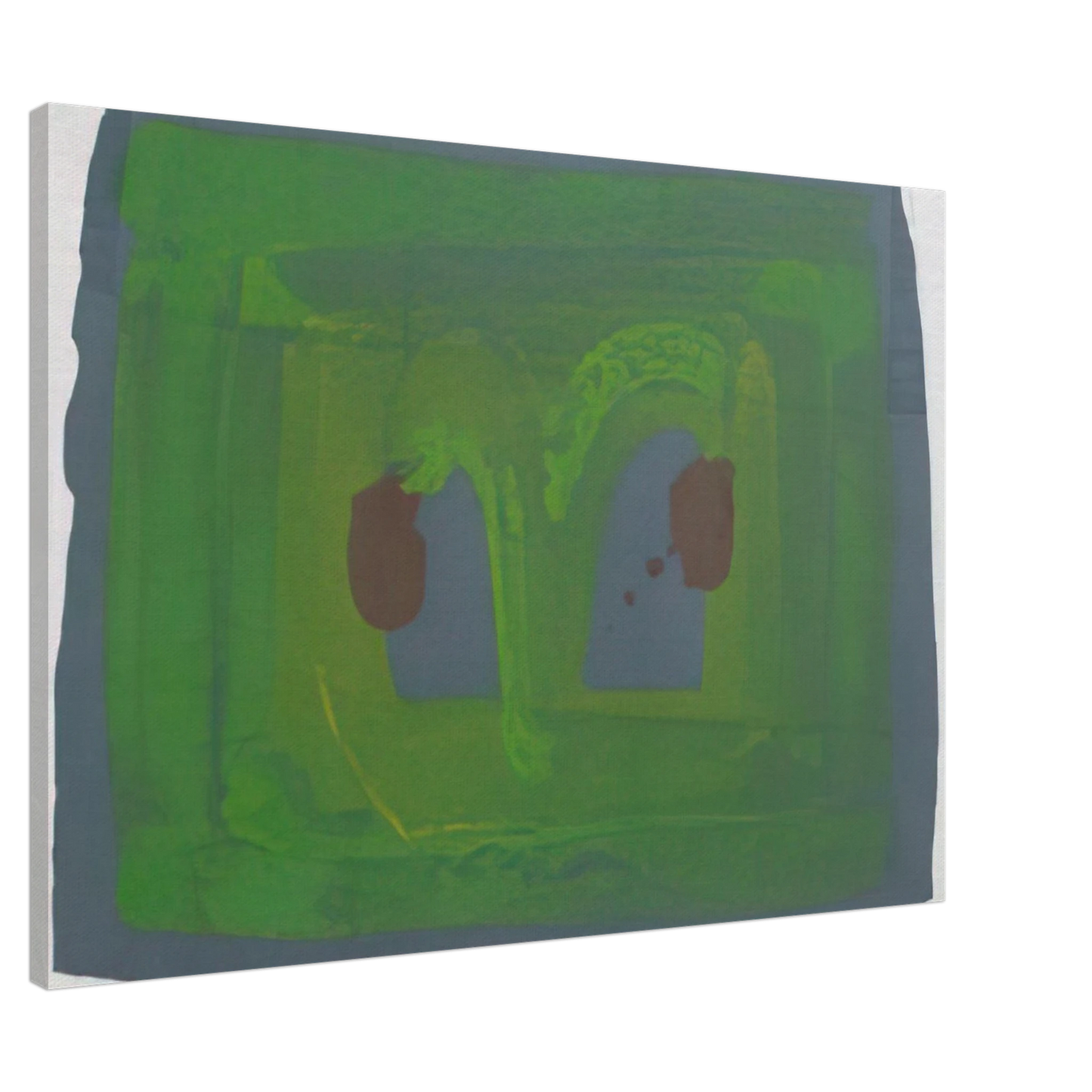 Howard Hodgkin - Lotus - 1980 Canvas - 20x30 cm / 8x12 inches-canvas