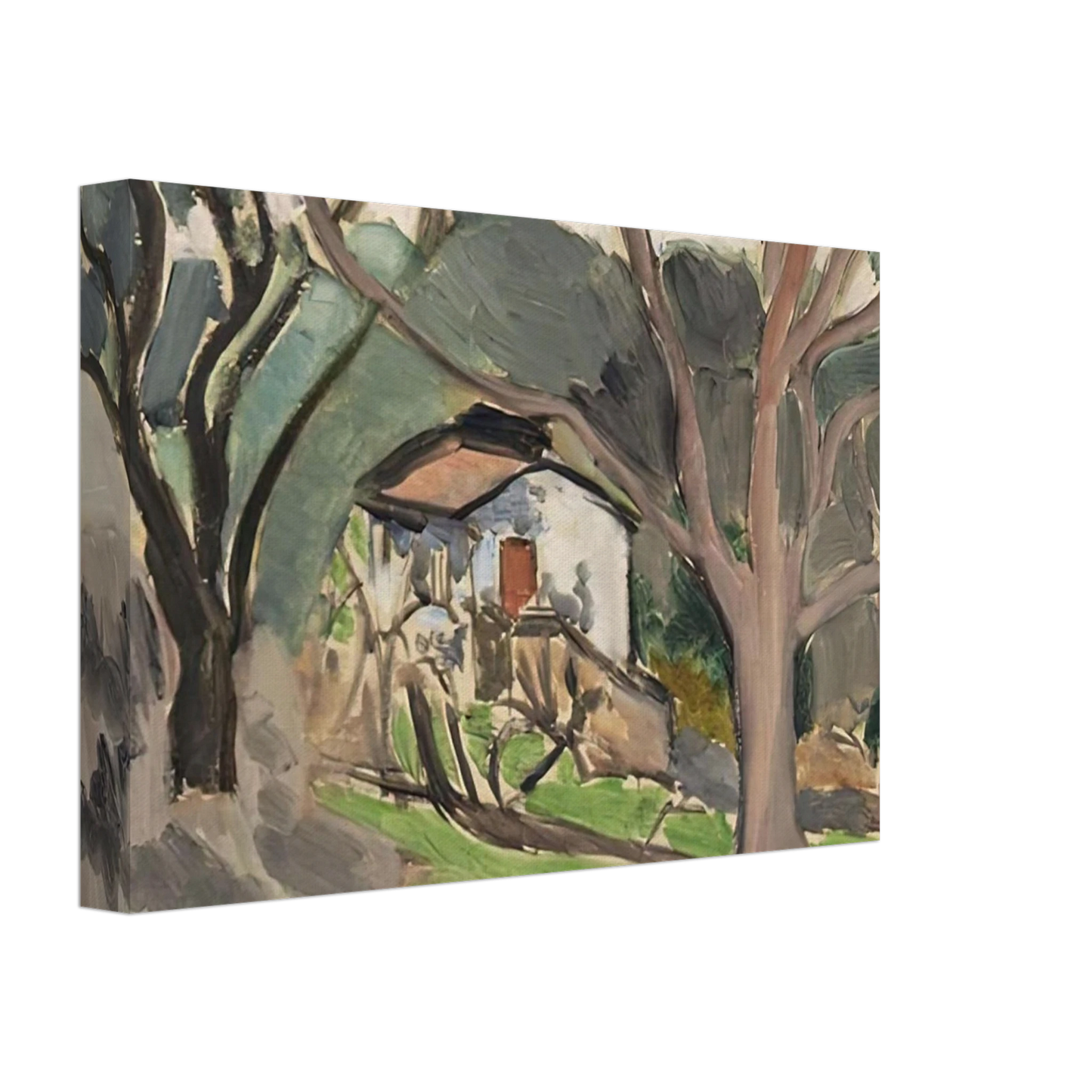 Henri Matisse - LA MAISONNETTE 1919 Canvas - 70x100 cm / 28x40 inches-canvas