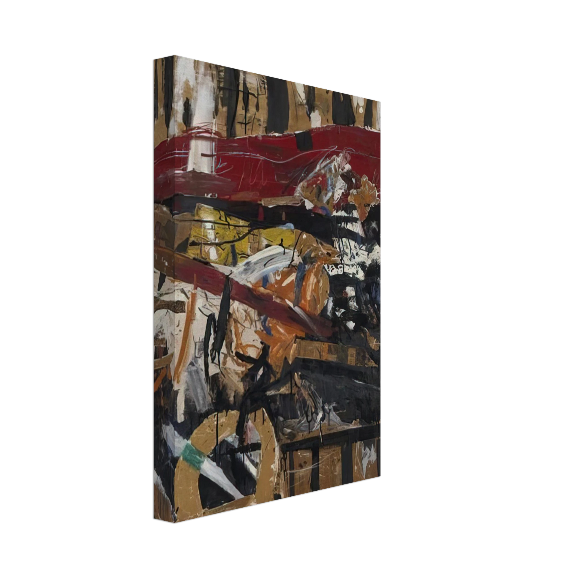 Allan Kaprow - Caged Pheasant #2 Canvas - 40x60 cm / 16x24 inches-canvas