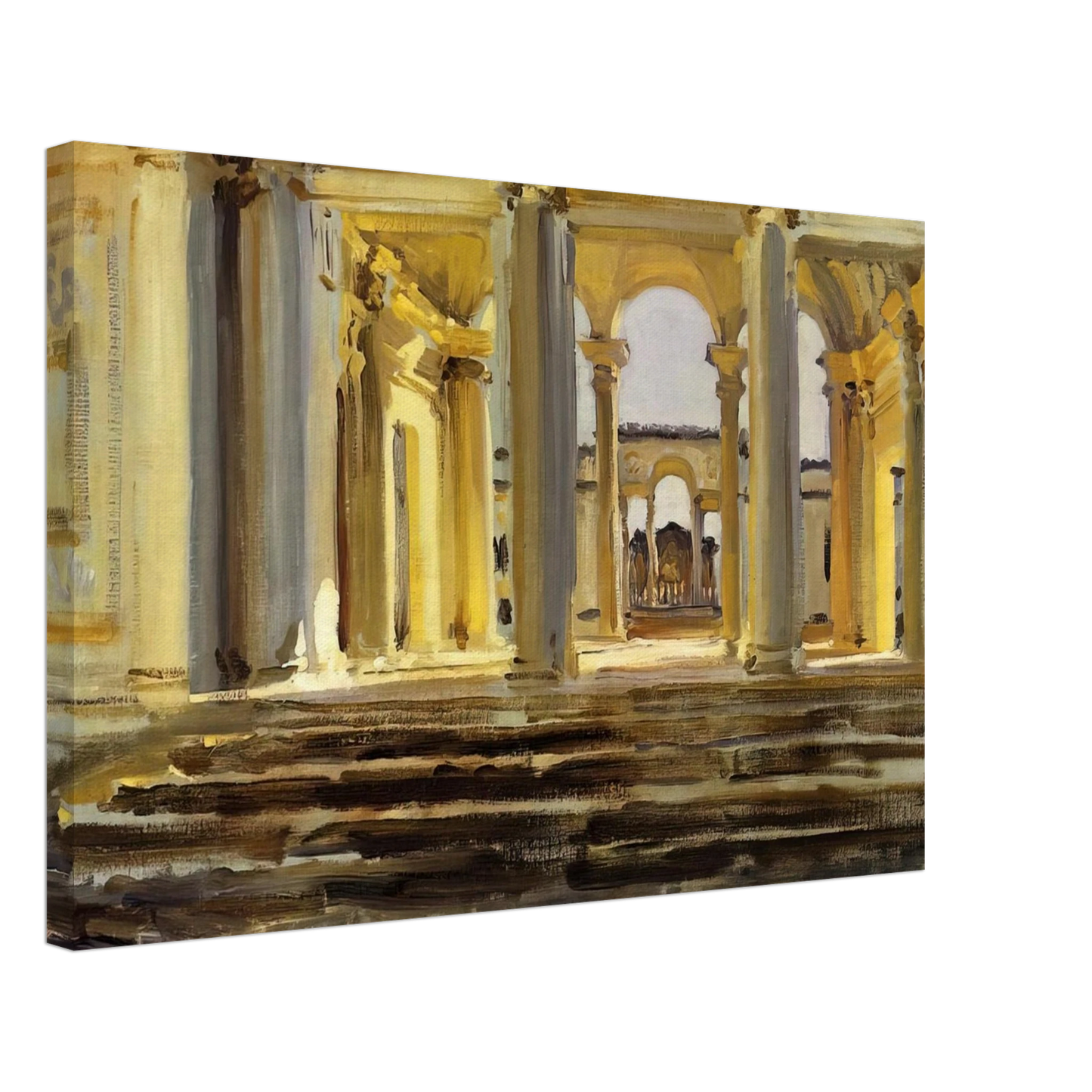 John Singer Sargent - Villa Papa Giulla Canvas - 70x100 cm / 28x40 inches-canvas