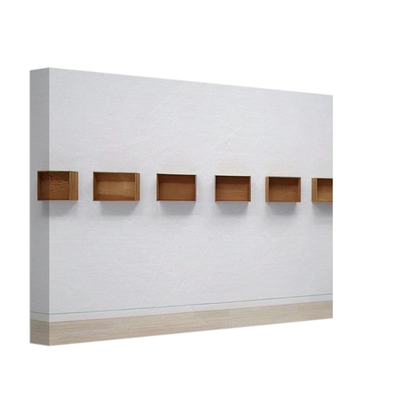 Donald Judd - Untitled - 1975 Canvas - 40x60 cm / 16x24 inches-canvas