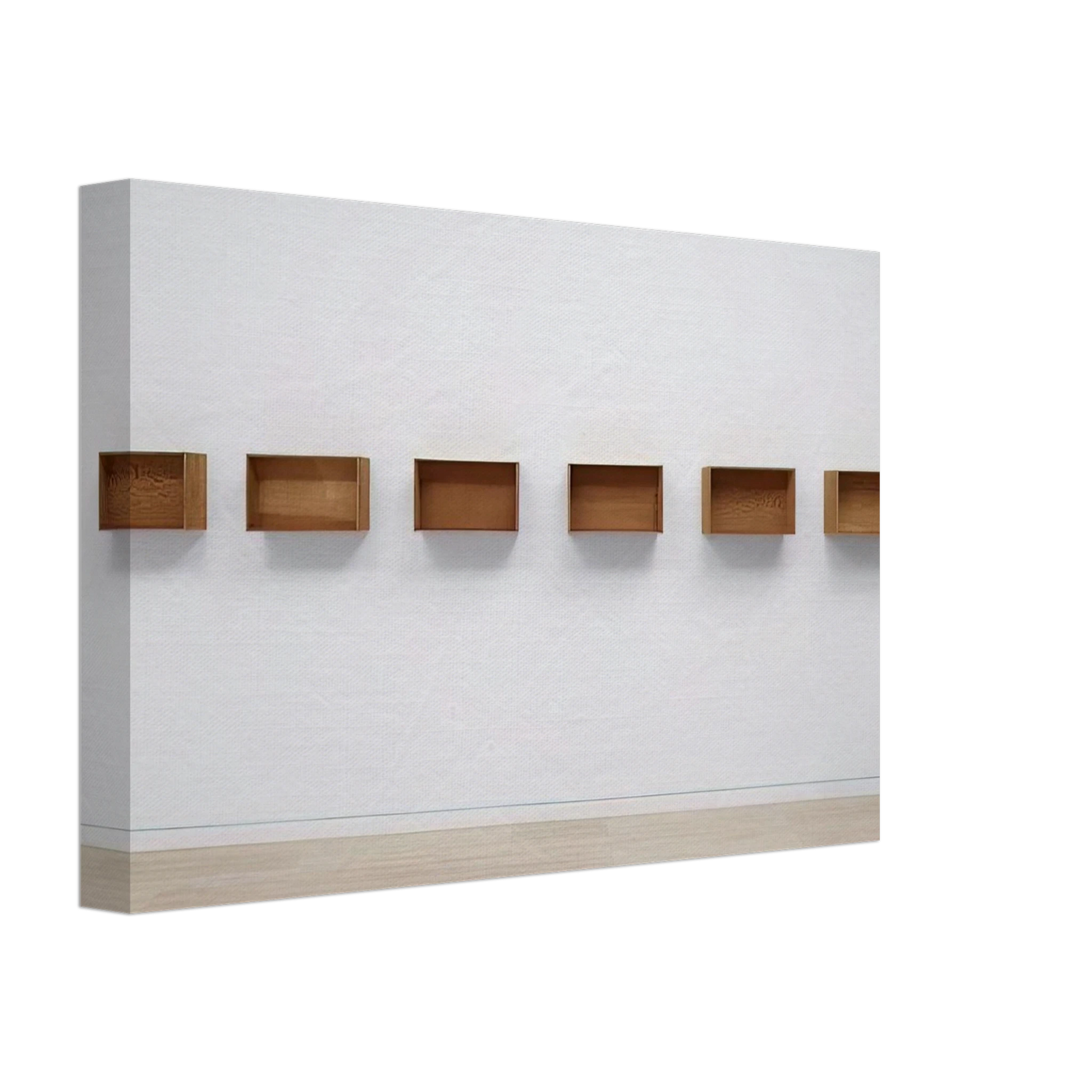 Donald Judd - Untitled - 1975 Canvas - 40x60 cm / 16x24 inches-canvas